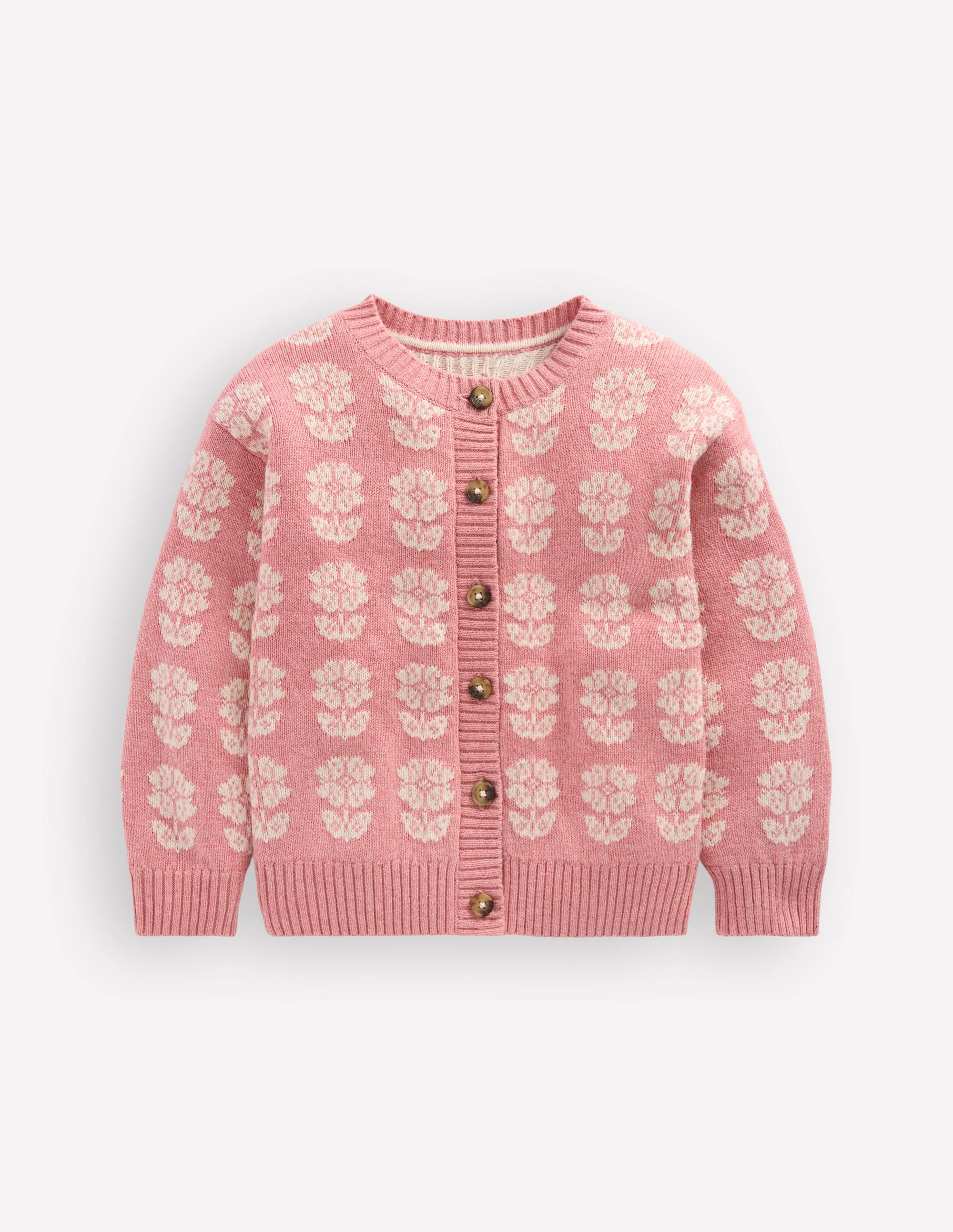 Fun Cardigan-Formica Pink Marl