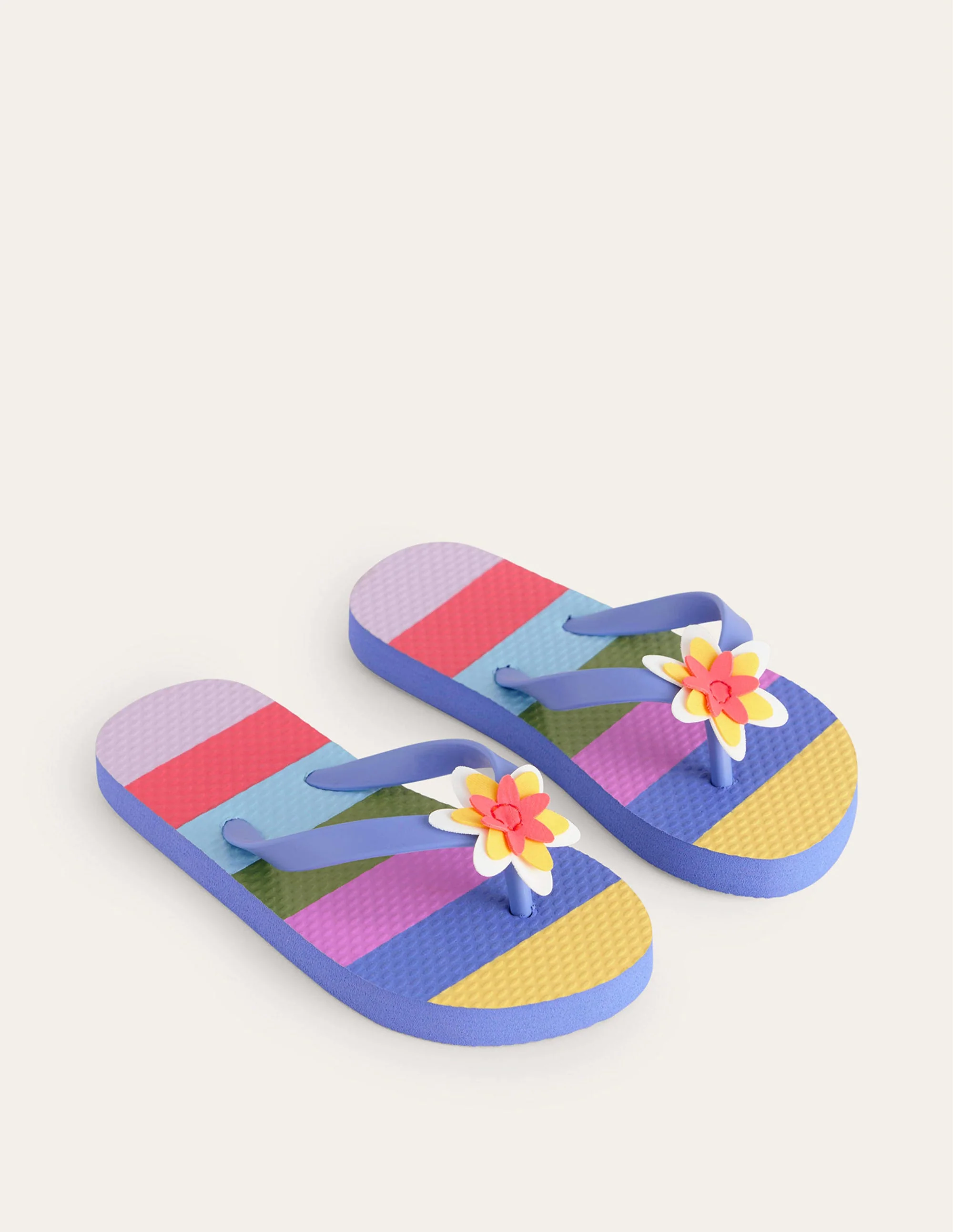 Fun Flip Flops-Multi Stripe - Image 2