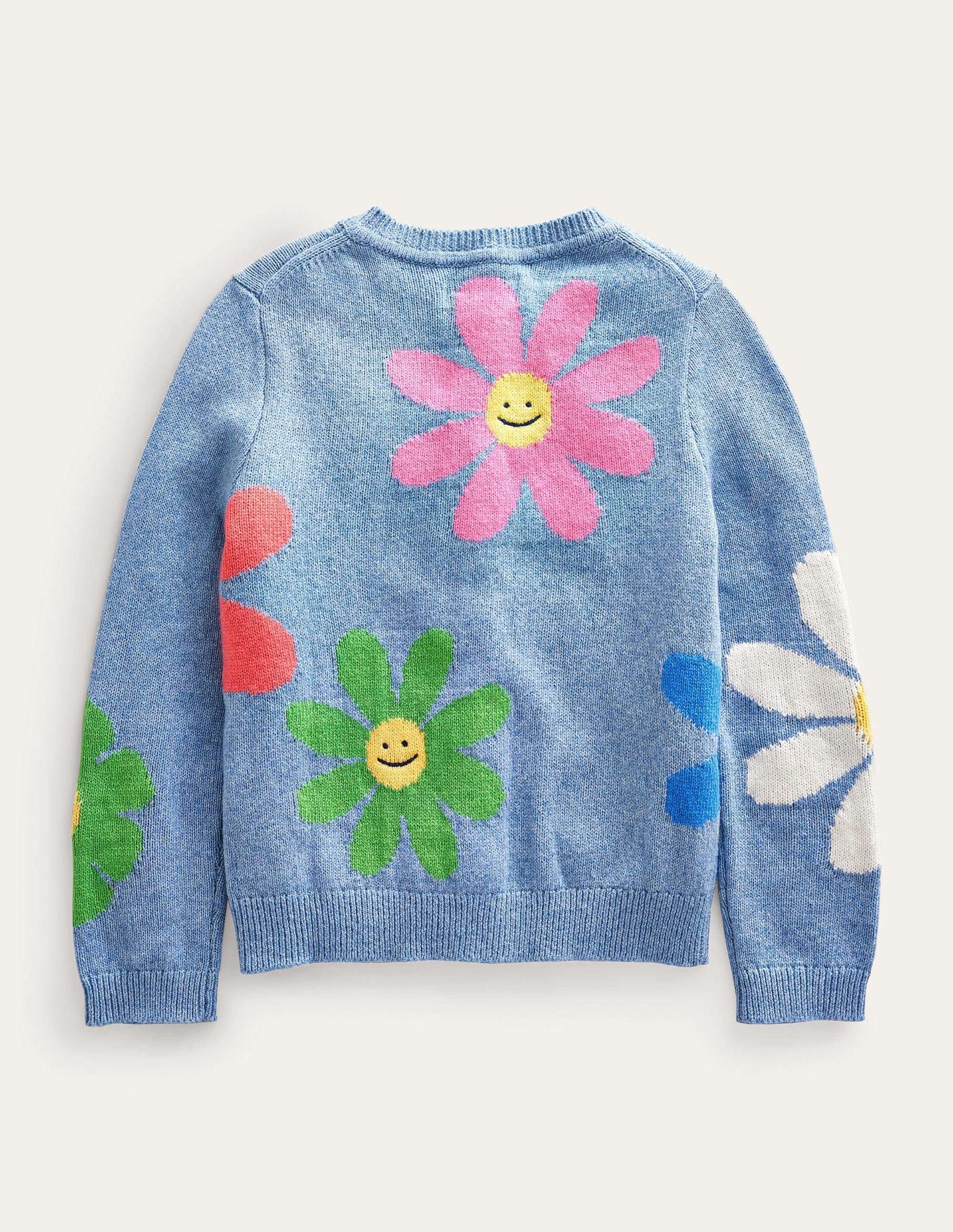 Fun Flower Cardigan-Multi Flowers - Image 2