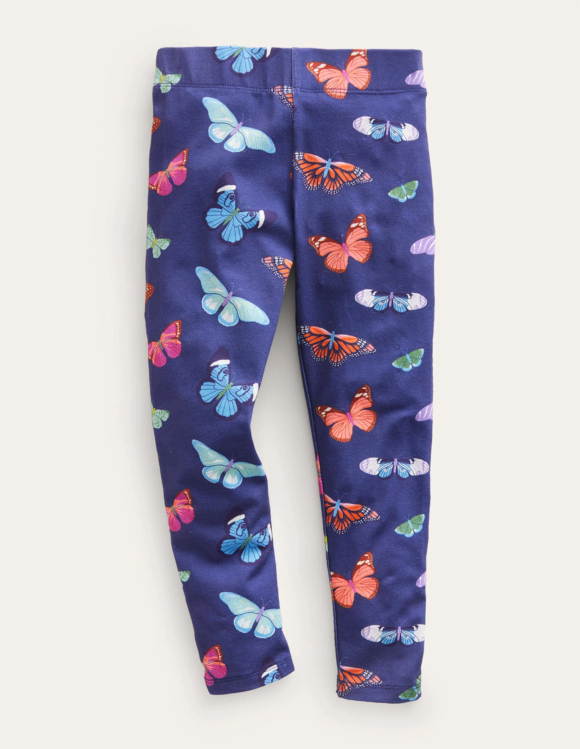 Fun Leggings-Sapphire Blue Enchanted Forest