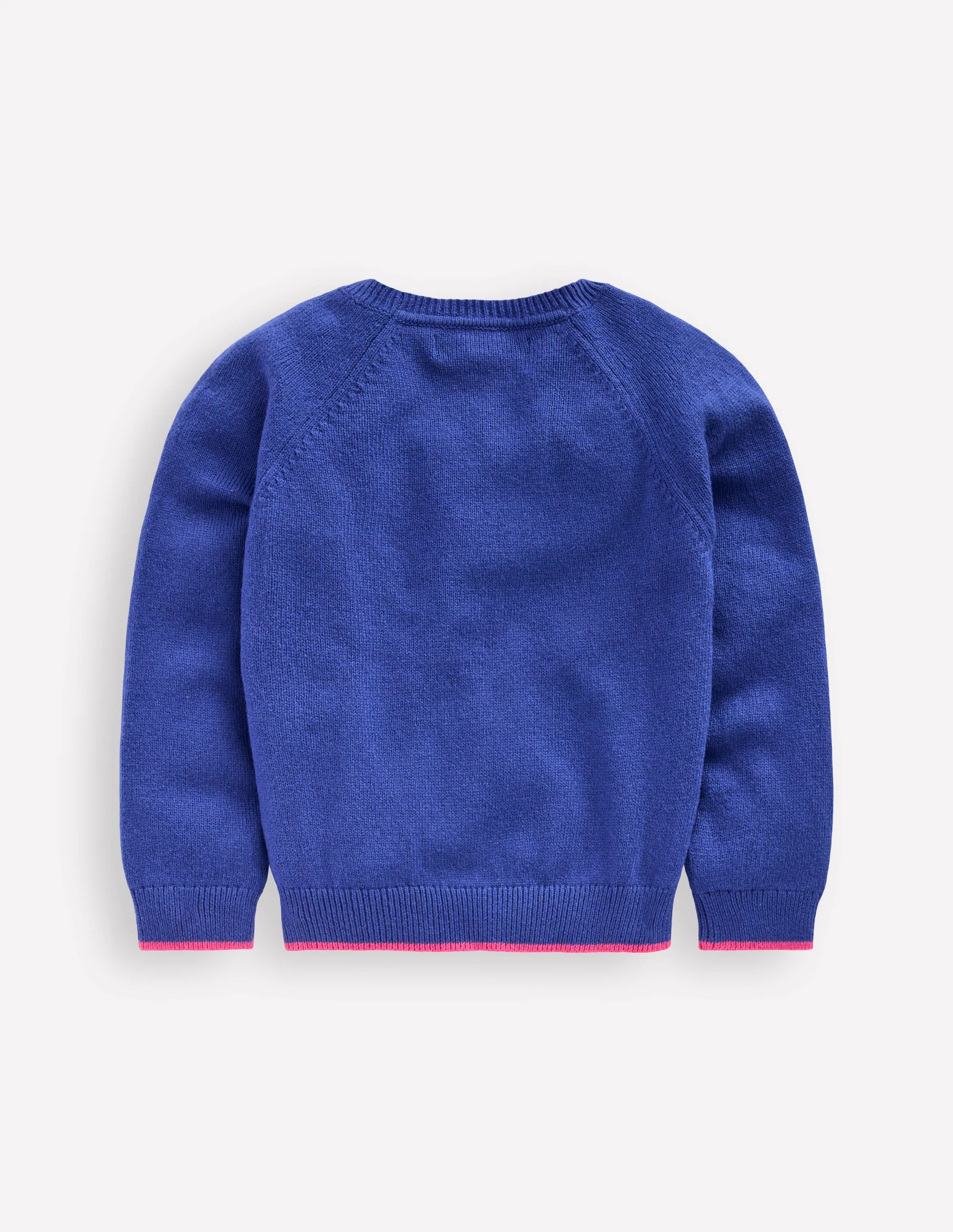 Fun Logo Jumper-College Navy Baubles - Image 4
