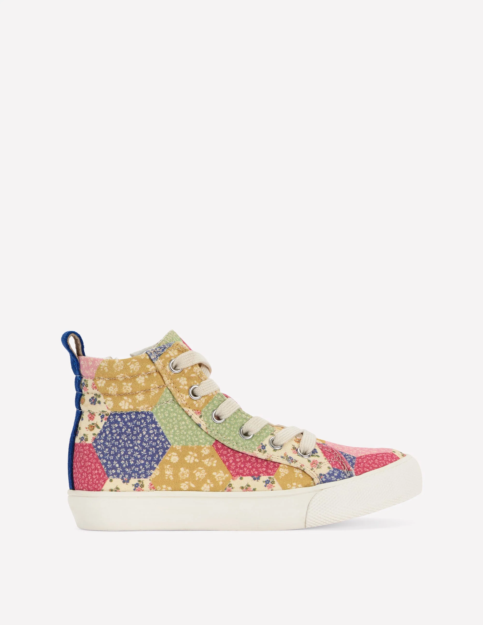 High Tops-Patchwork Floral