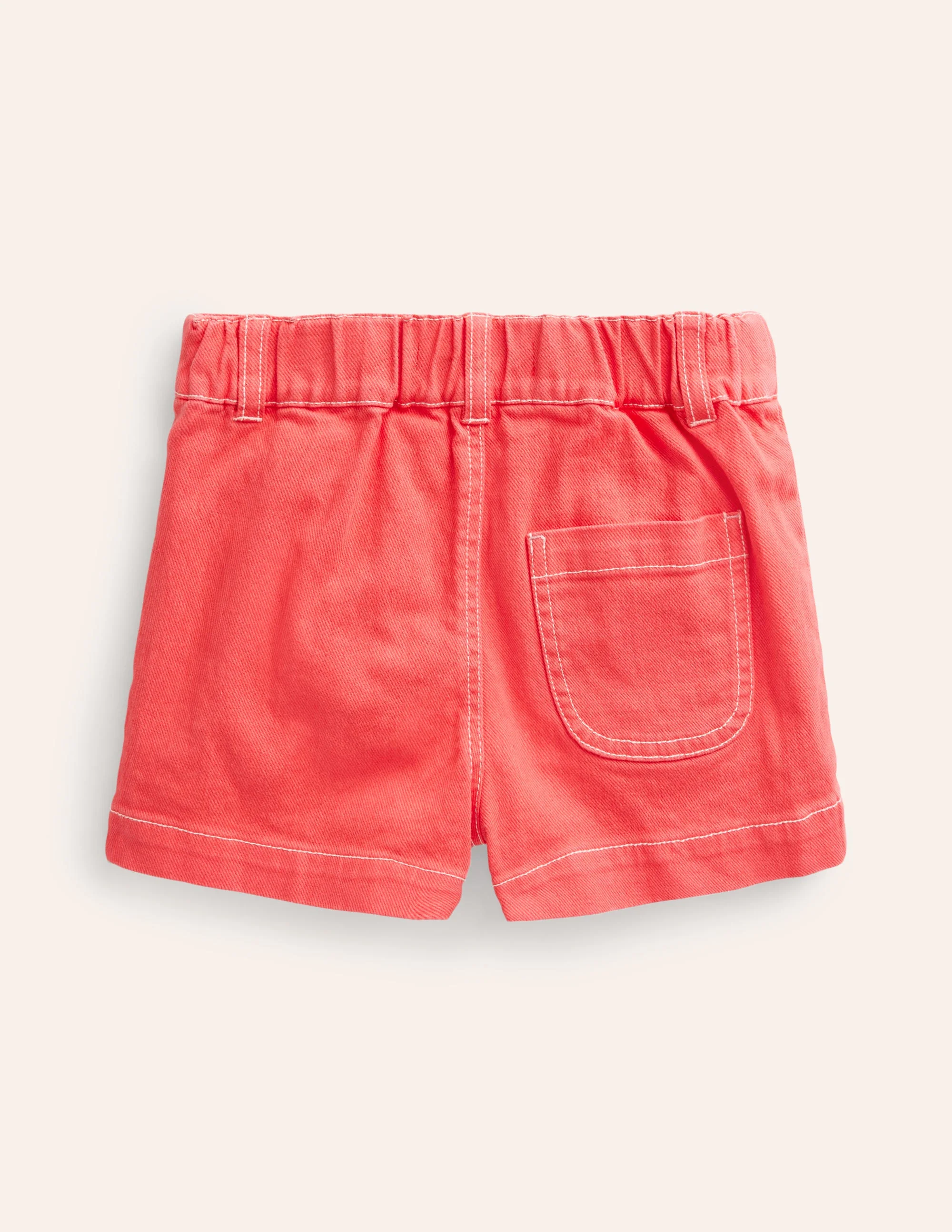 High Waisted Shorts-Jam Red - Image 2