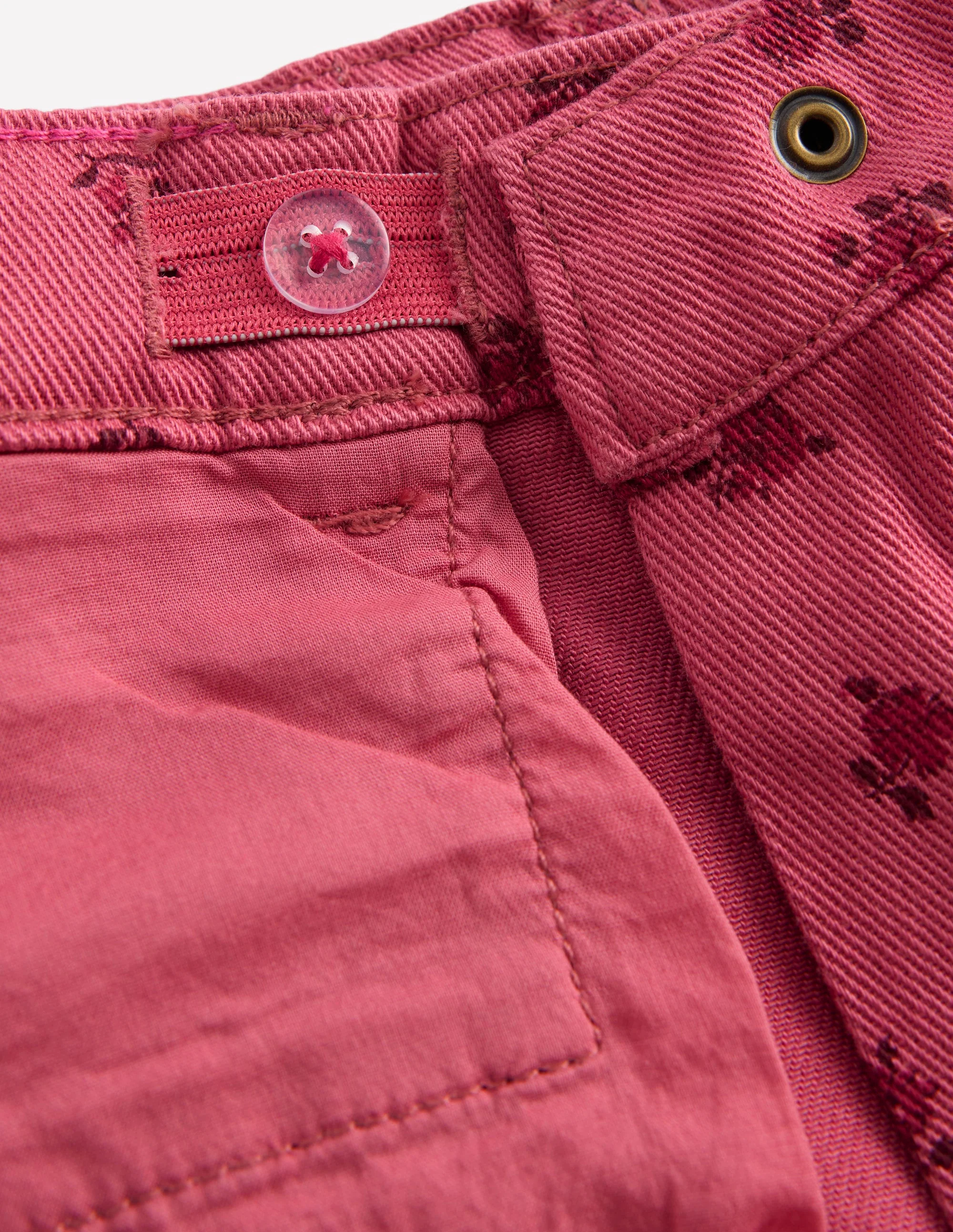 Kick Flare Jean-Winter Blush Vintage Roses - Image 4