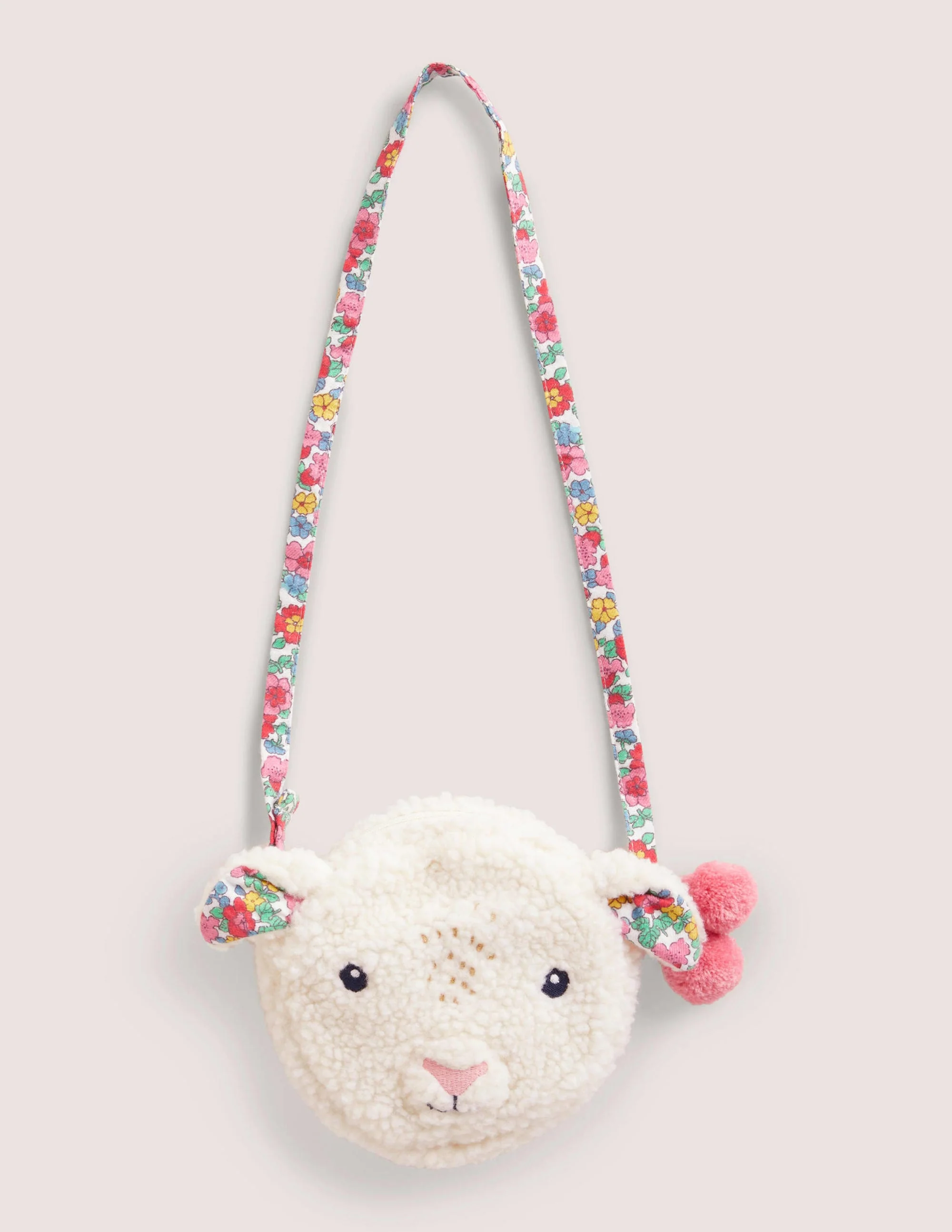 Lamb Face Bag-Ivory