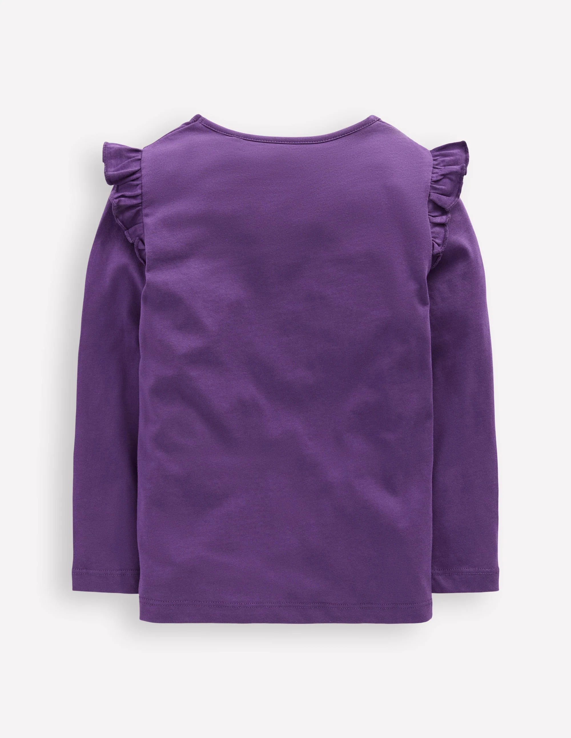 Long Sleeve Glow T-Shirt-Mystic Purple Animal Heart - Image 2