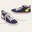 Novelty Canvas High Tops-College Navy Spot Rainbow - Image 3