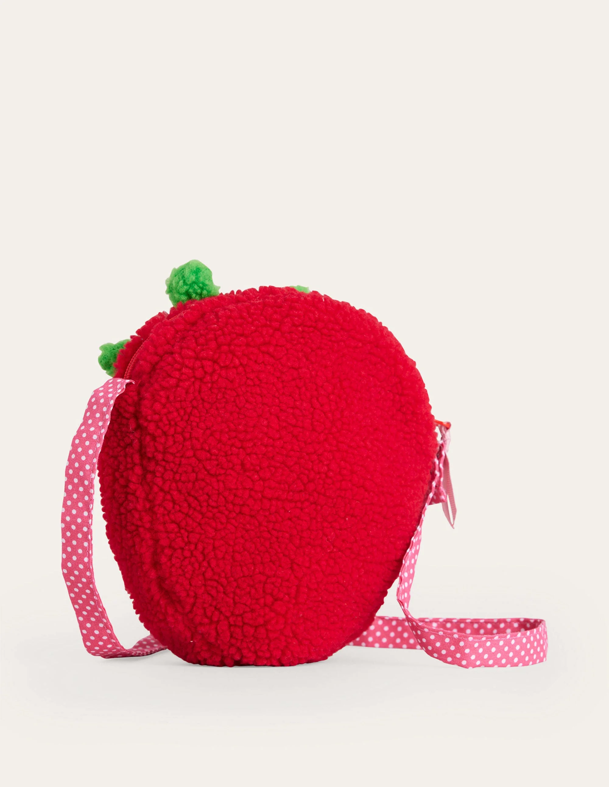 Novelty Crossbody Bag-Poppy Red Strawberry - Image 2