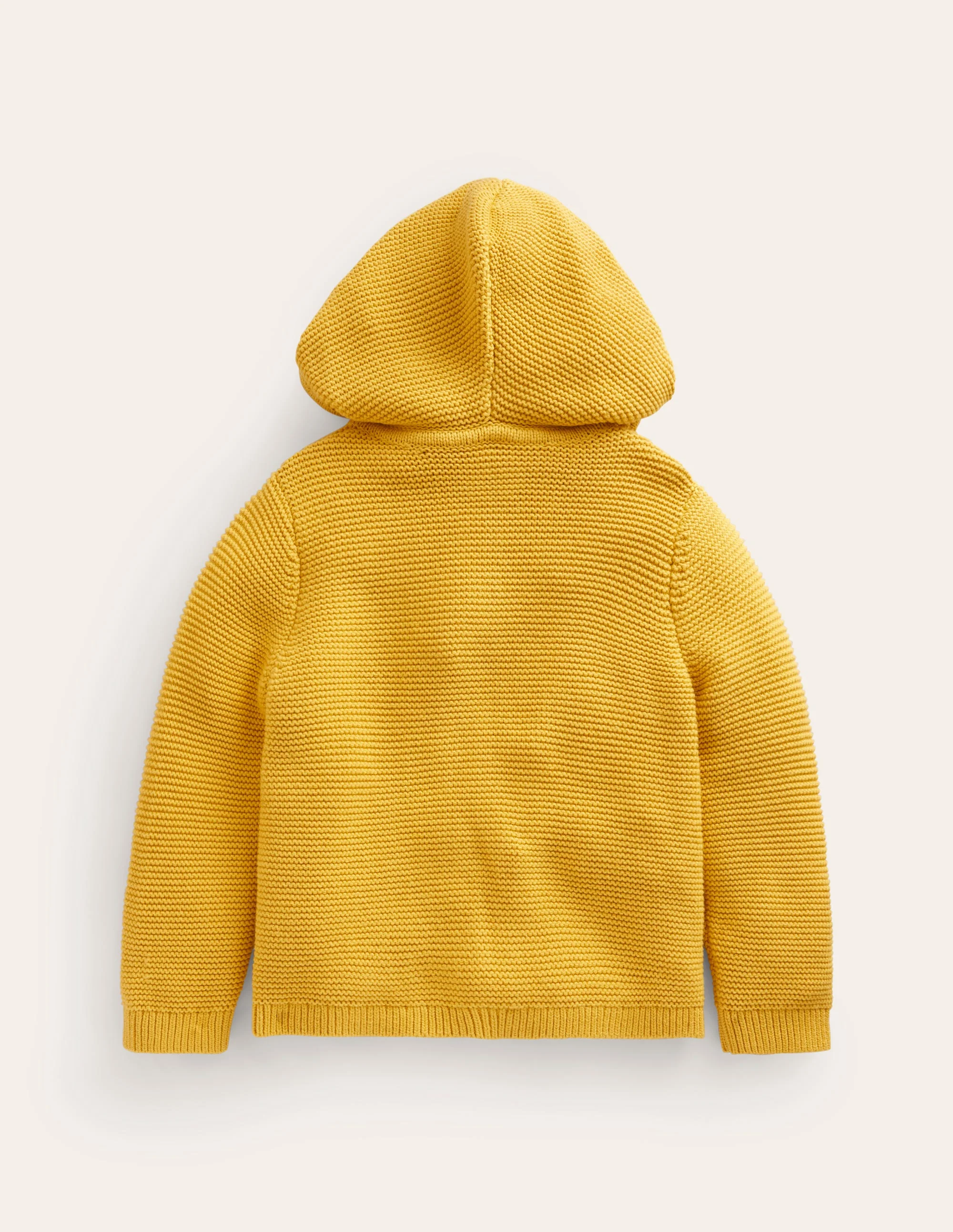 Novelty Knitted Hoodie-Honey Yellow Chick - Image 2