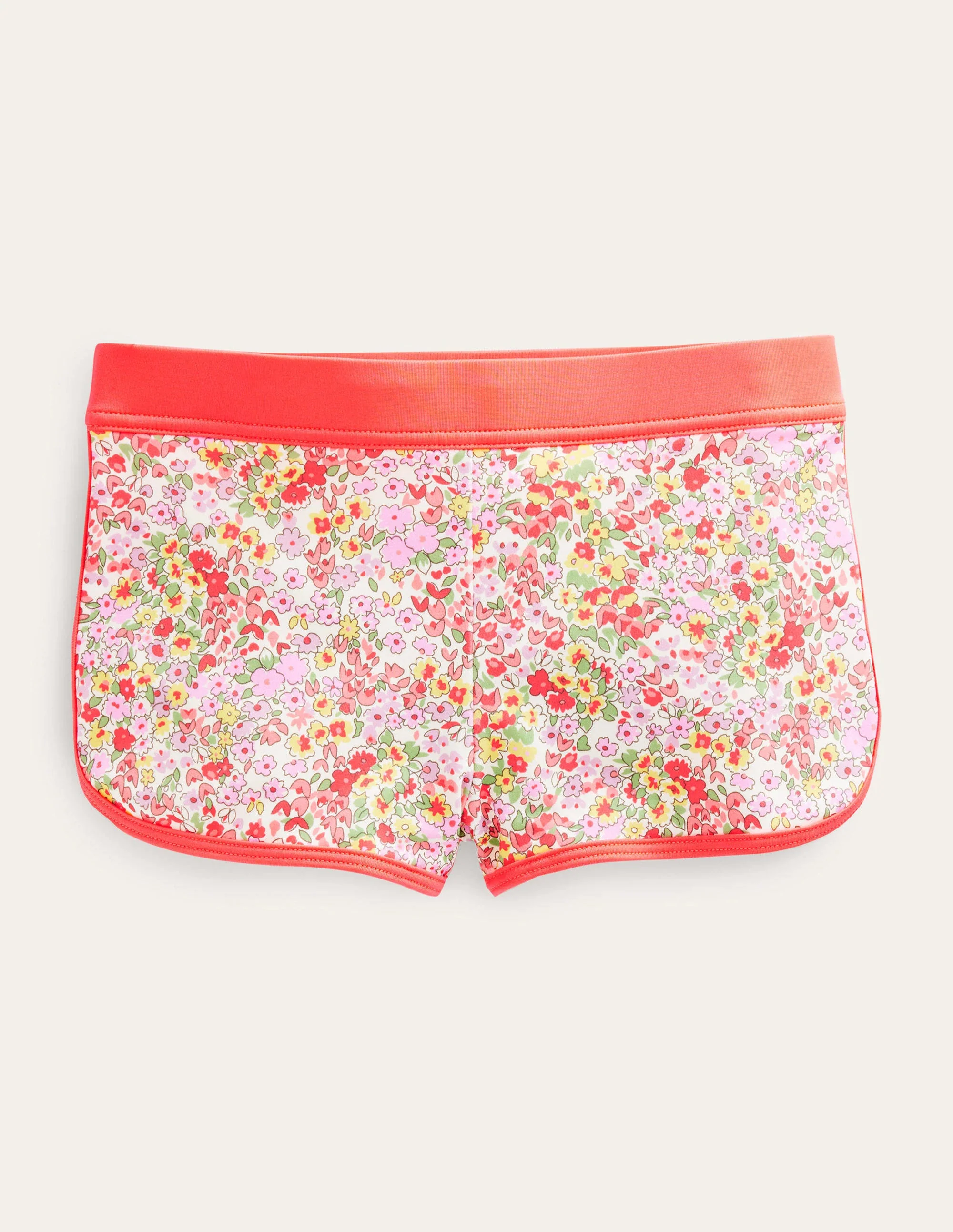 Patterned Swim Shorts-Spring Time floral