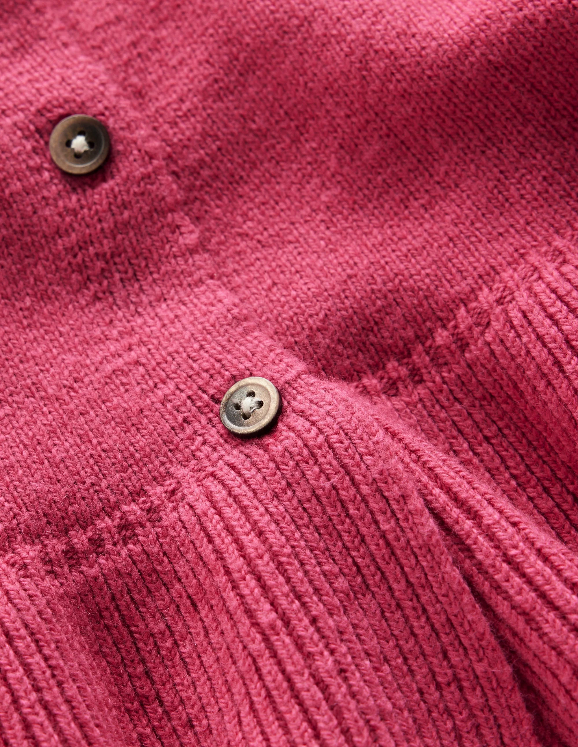 Pretty Peplum Cardigan-Winter Blush - Image 3