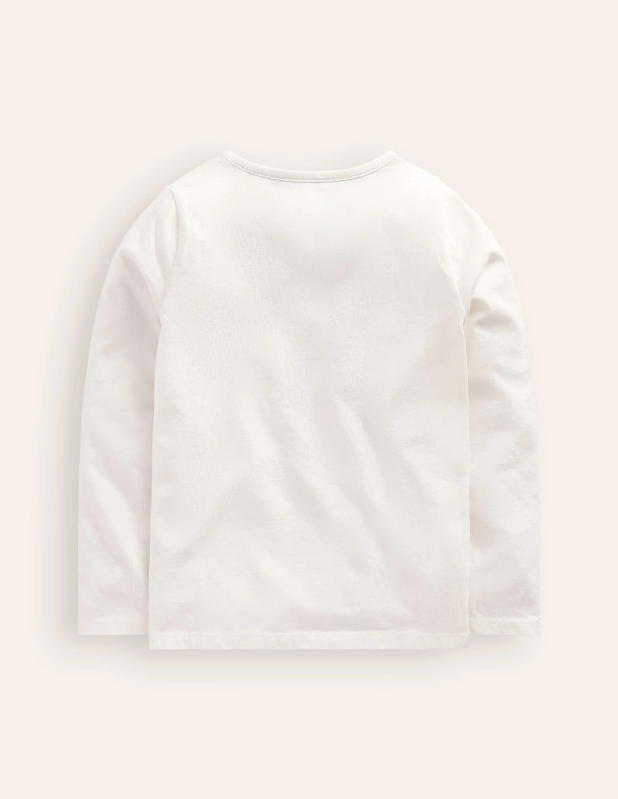 Printed Graphic T-Shirt-Ivory Tulips - Image 2