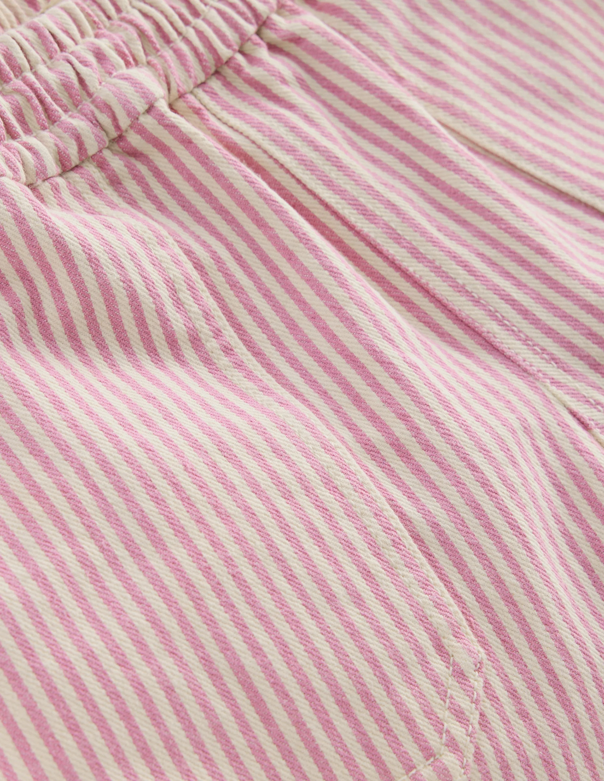 Pull-On Trouser-Pink Ticking - Image 3