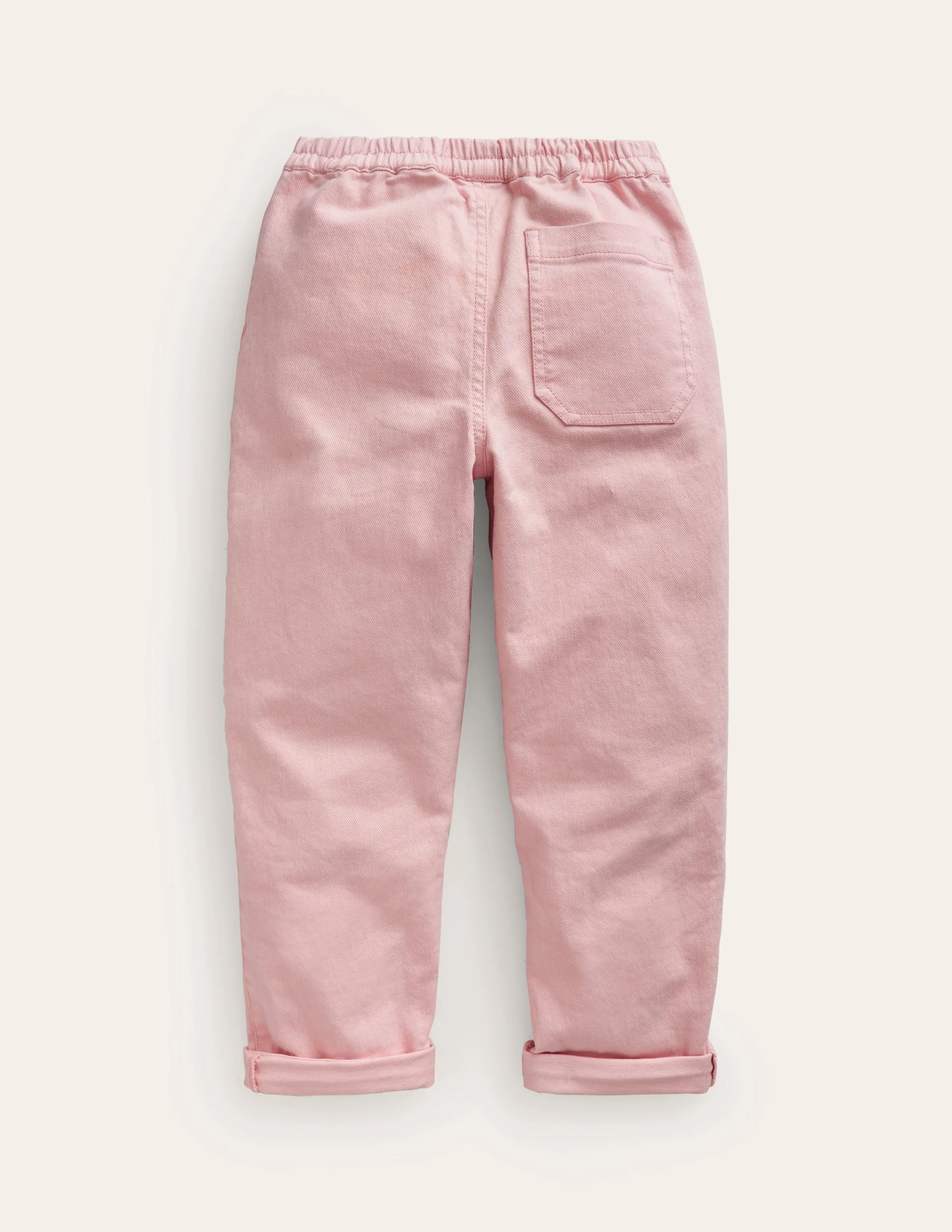 Pull-on Trouser-Provence Dusty Pink Embroidery - Image 2