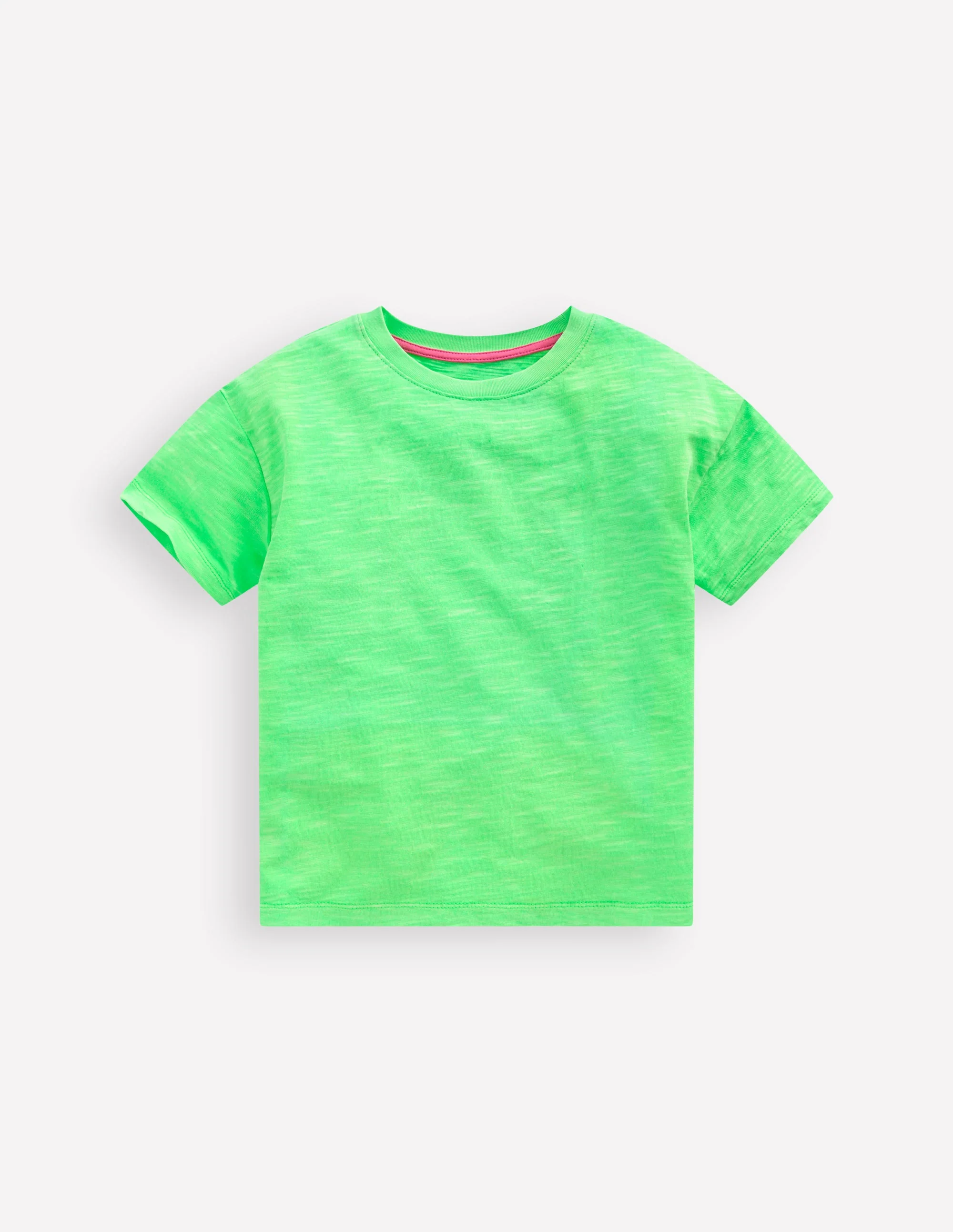 Relaxed Neon T-shirt-Green Neon