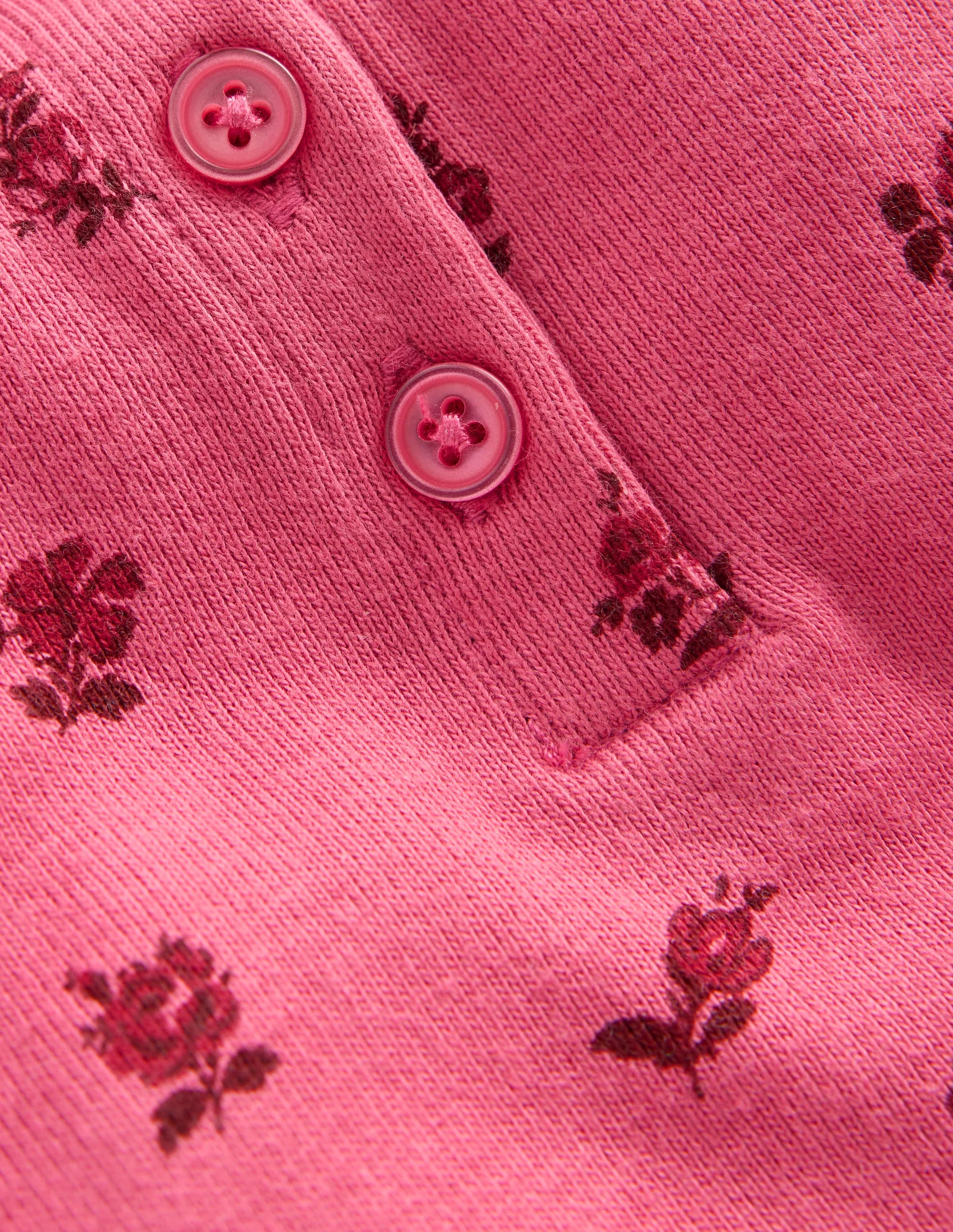 Snug Henley Pyjamas-Floral - Image 3