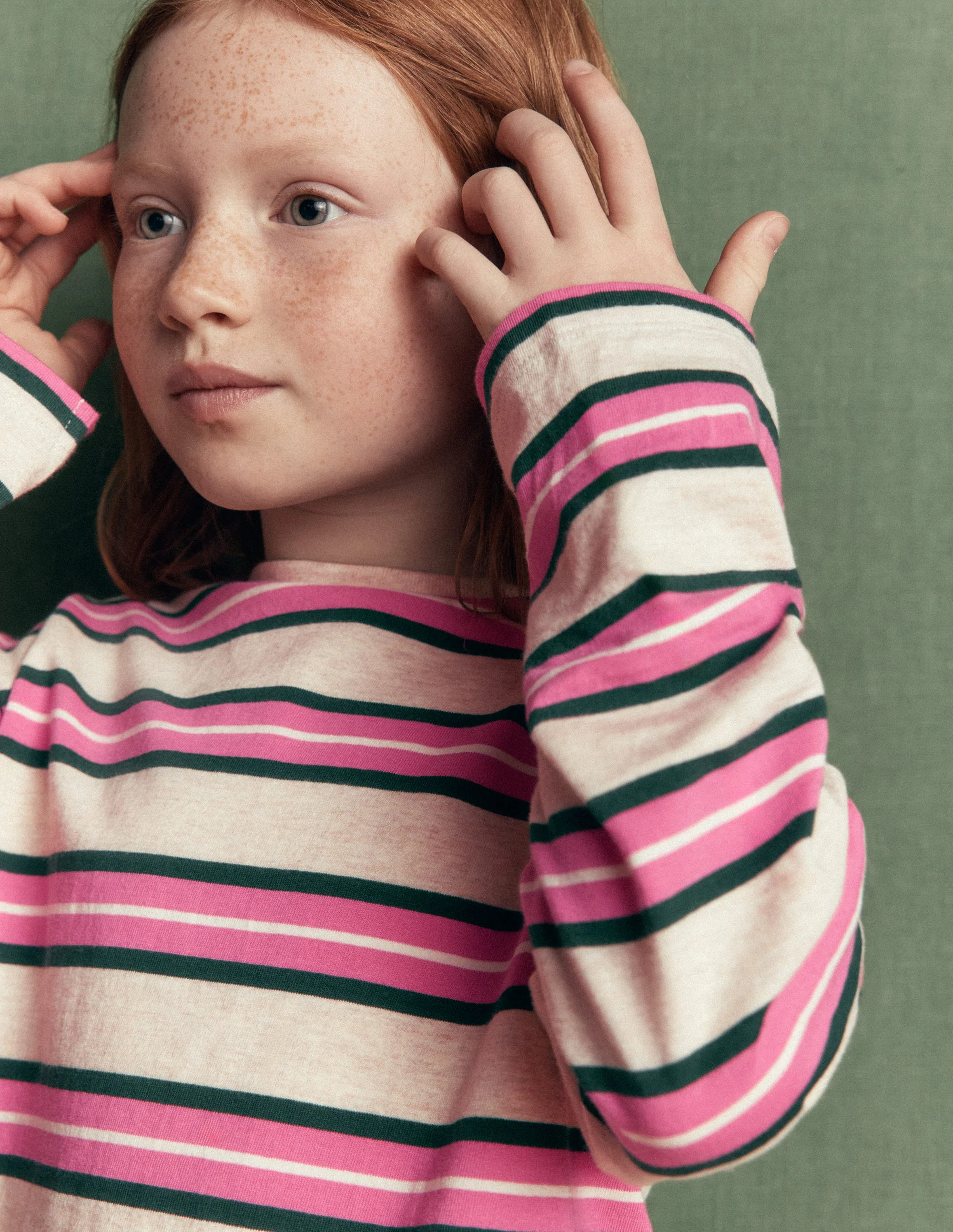 Stripe Breton-Pink Stripe - Image 2