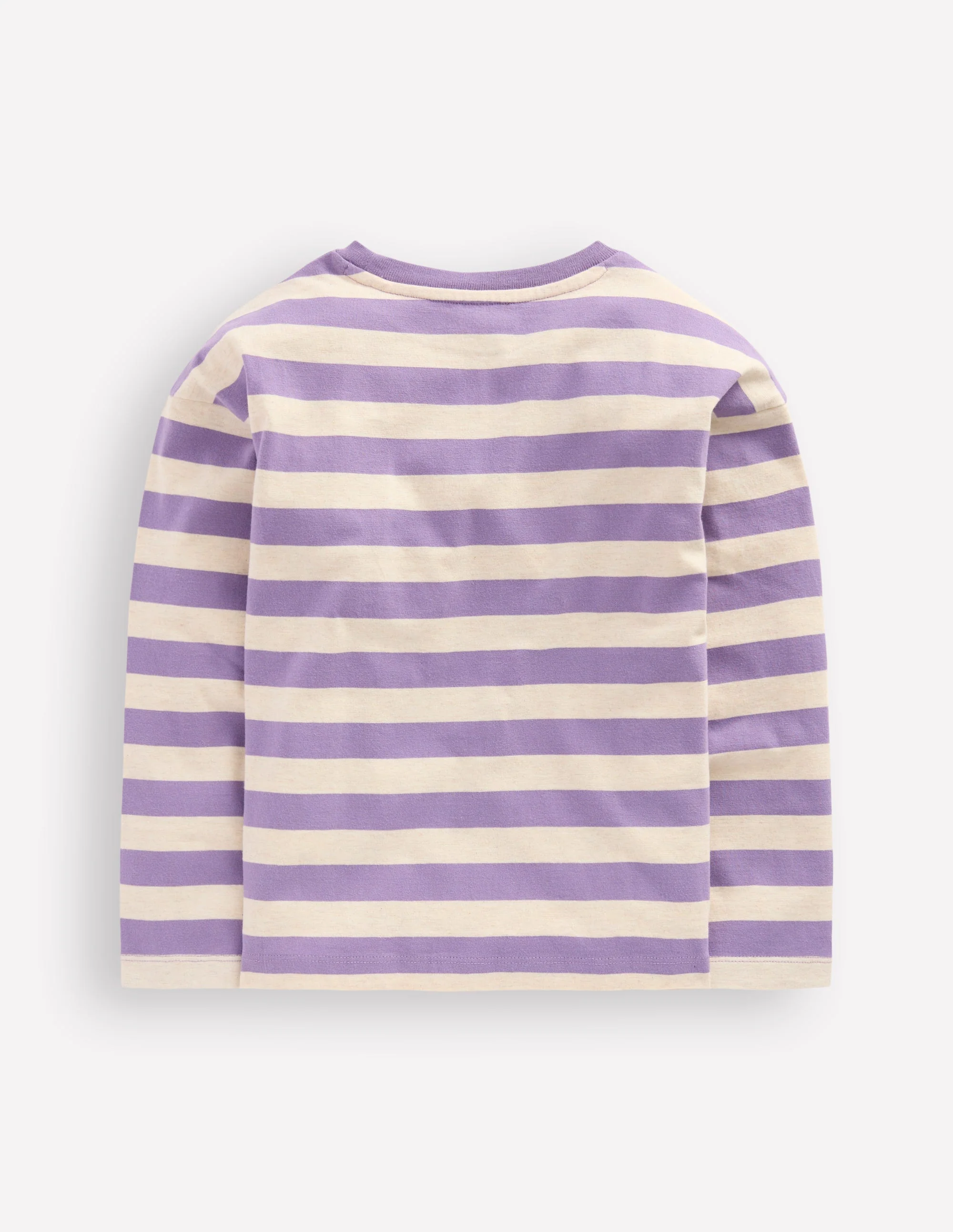 Stripe Breton-Purple/Grey Marl Stripe - Image 2