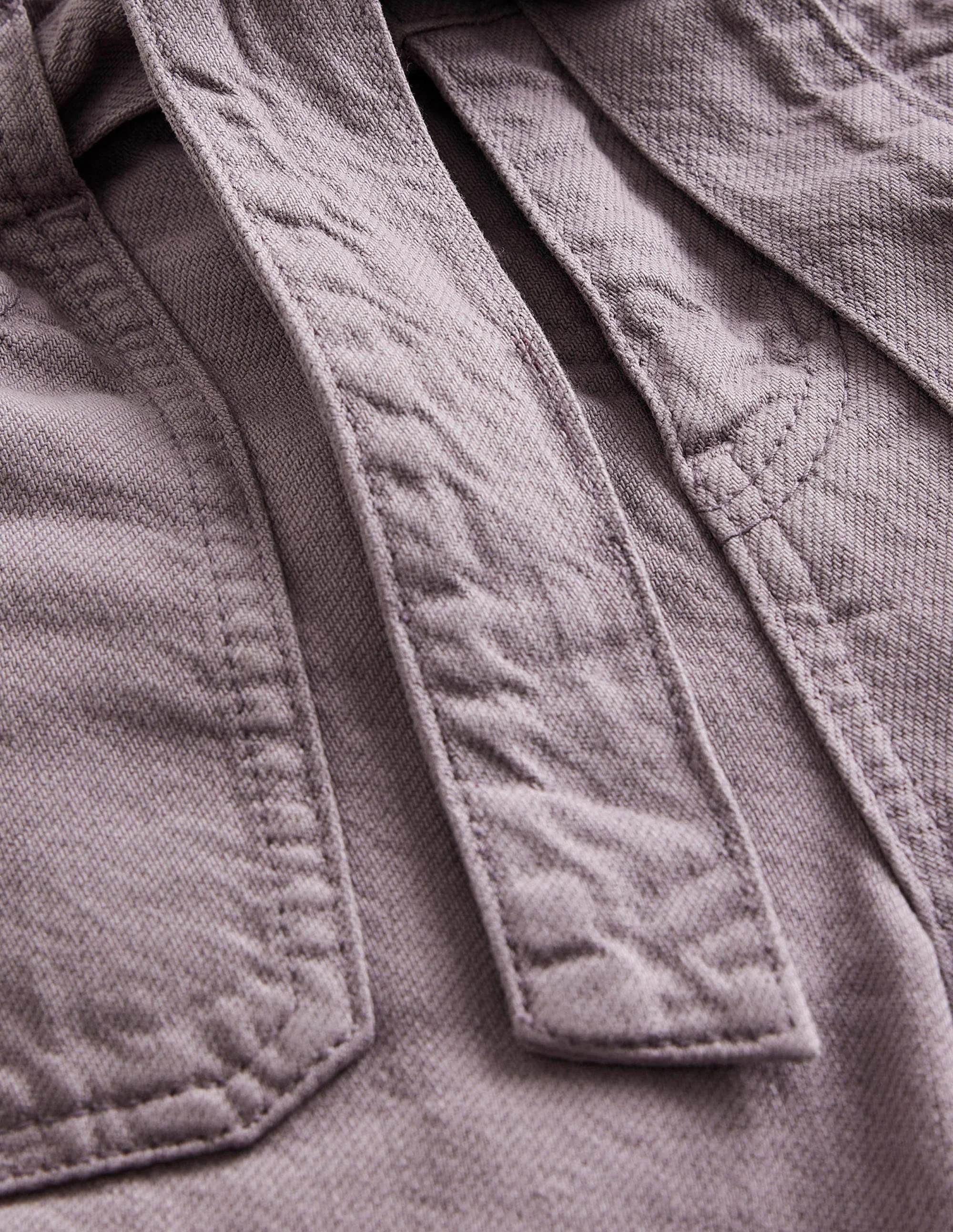 Tie-waist Cargo-Mammoth Breath Purple - Image 3