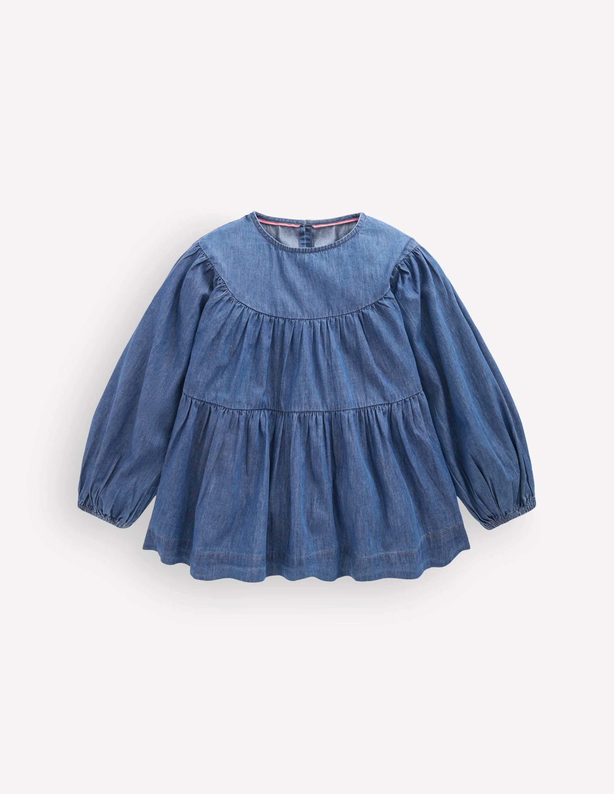 Tiered Woven Top-Mid Vintage