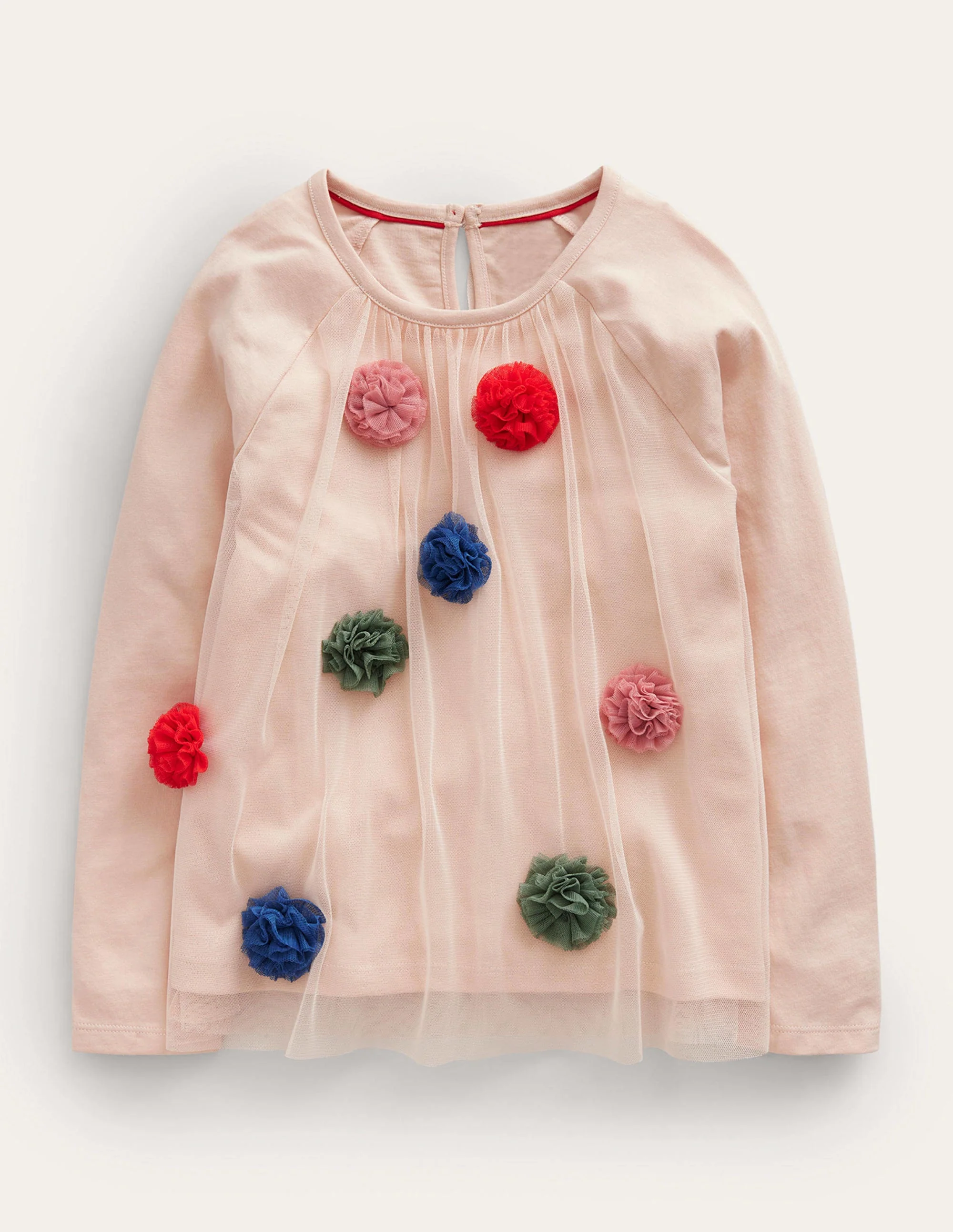 Tulle Applique T-Shirt-Sandpiper Baubles