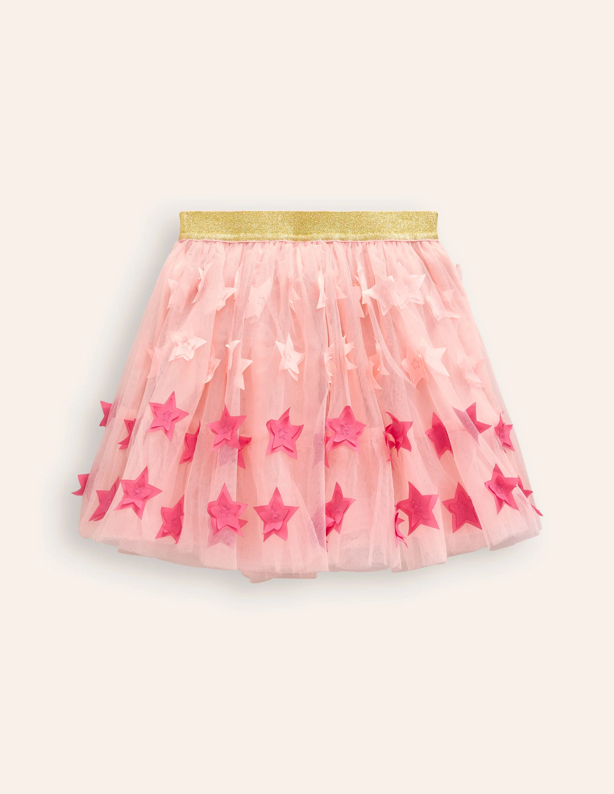 Tulle Mini Skirt-Pink Stars - Image 2