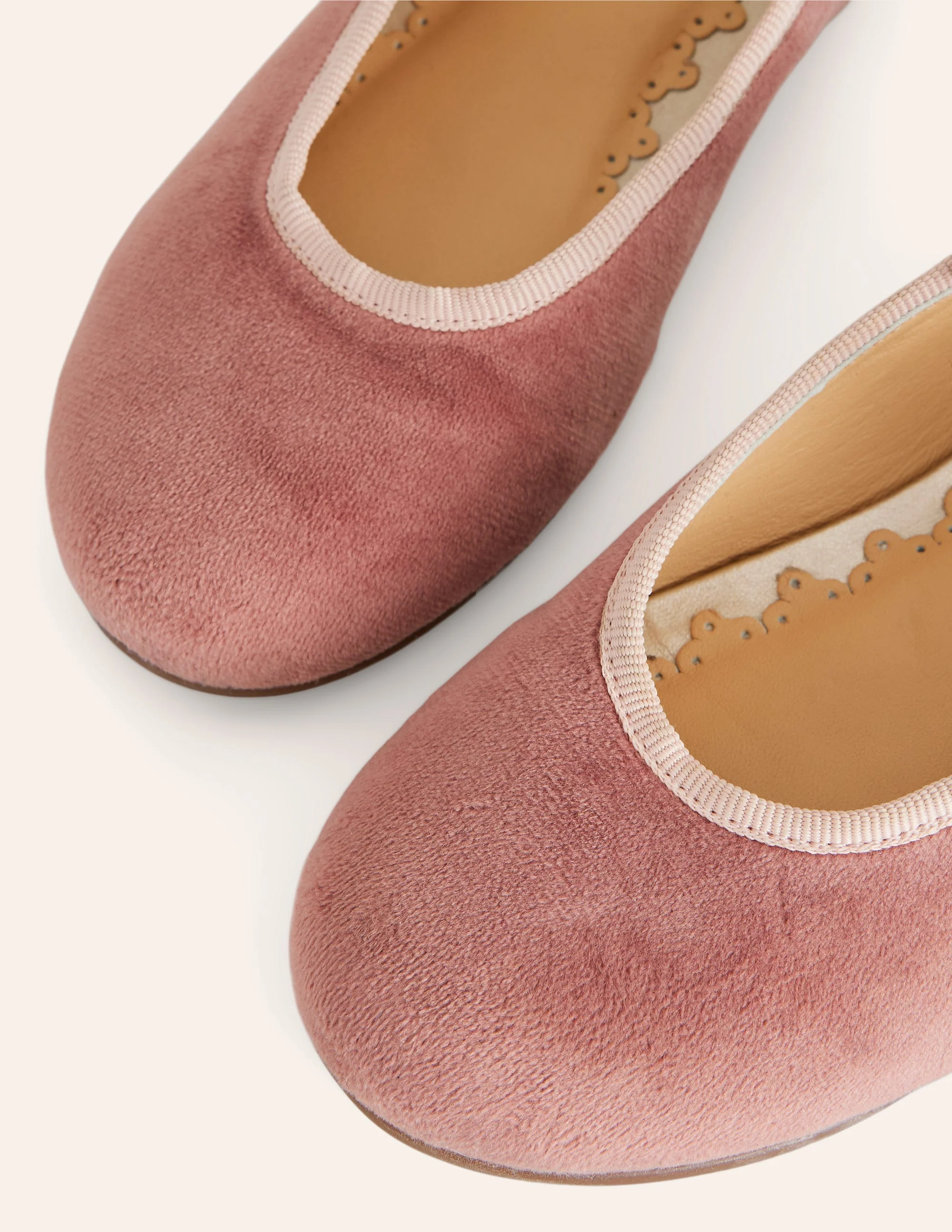 Velvet Mary Janes-French Pink - Image 3
