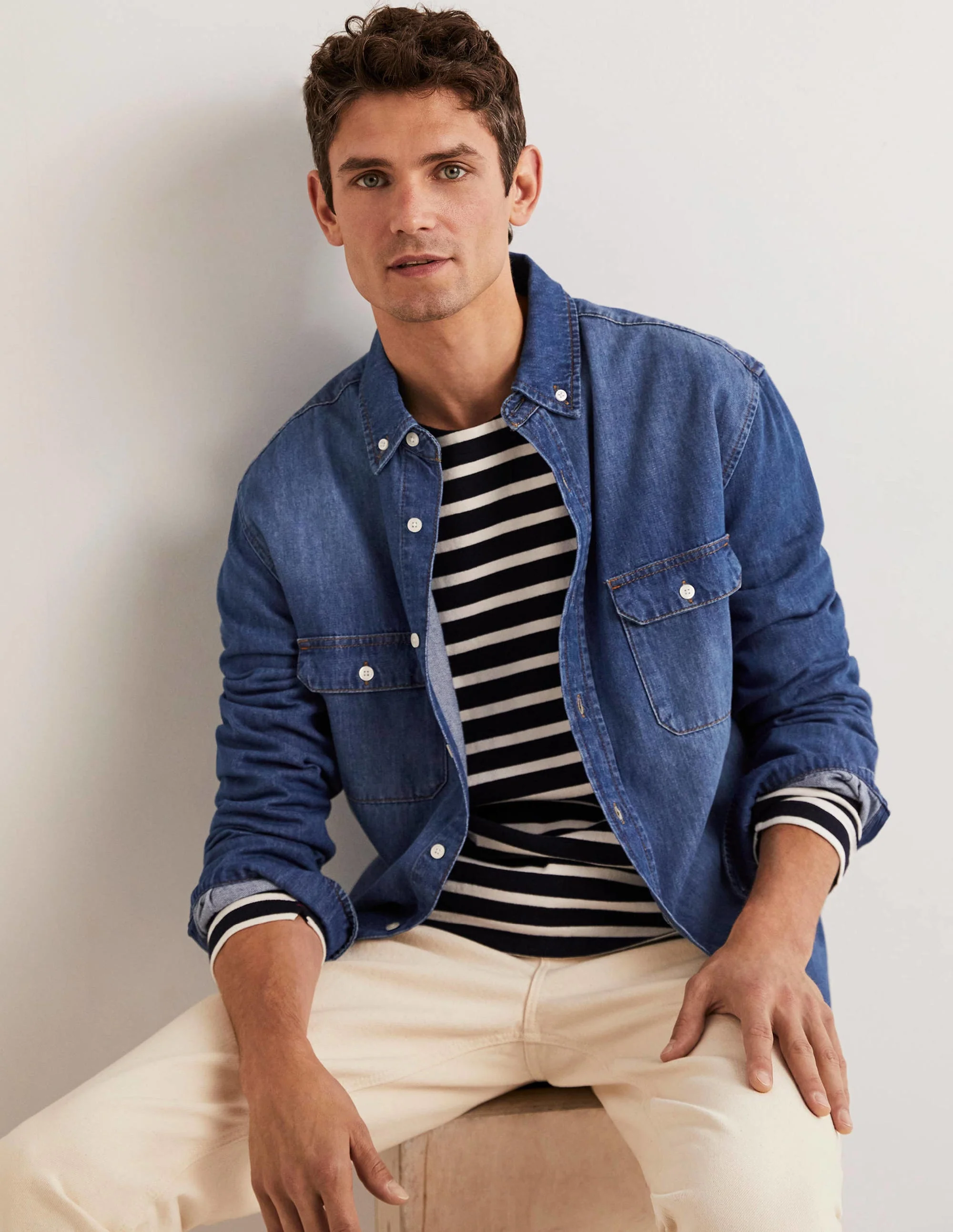 Authentic Denim Shirt-Denim