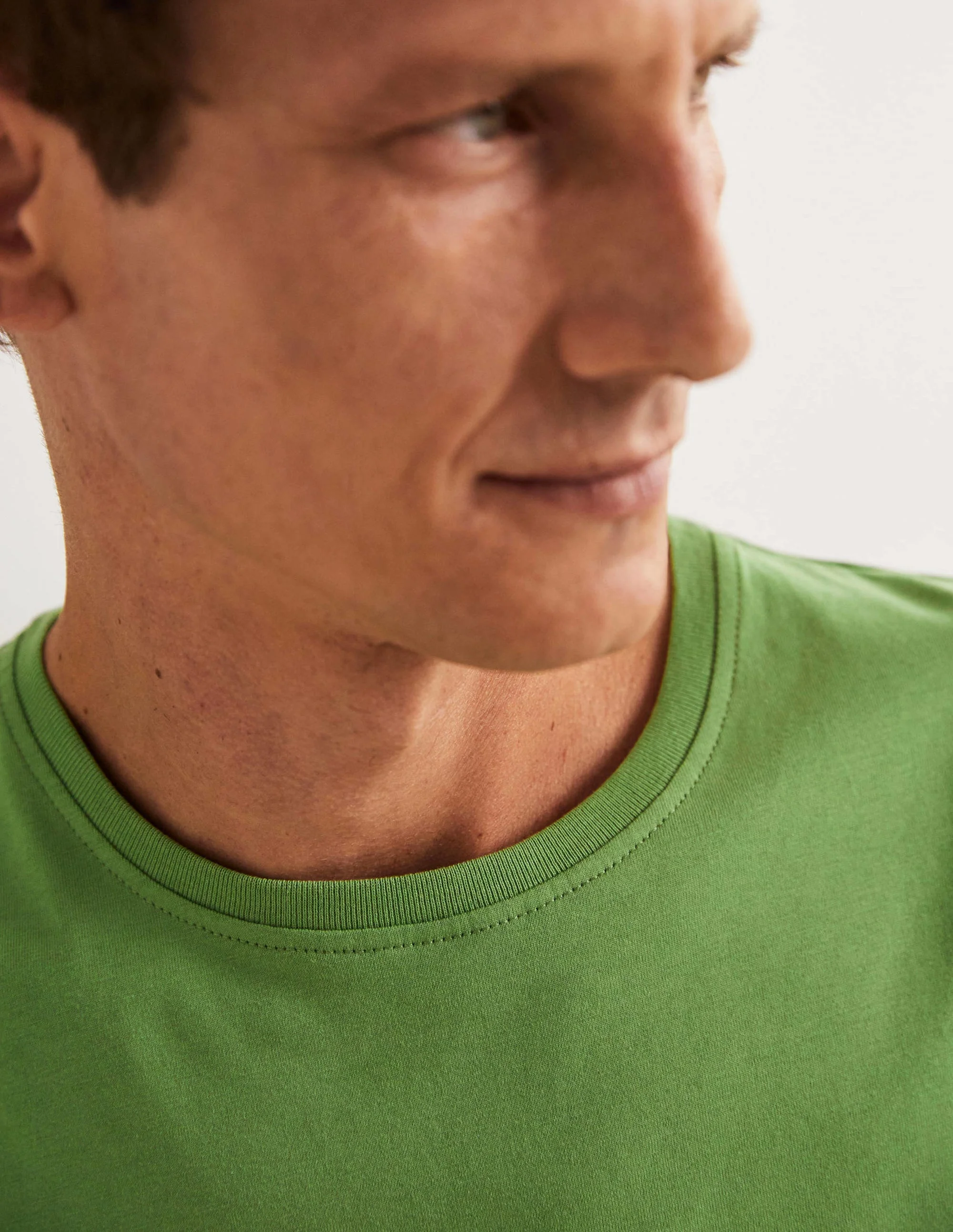 Classic Long-sleeved T-shirt-English Ivy Green - Image 2
