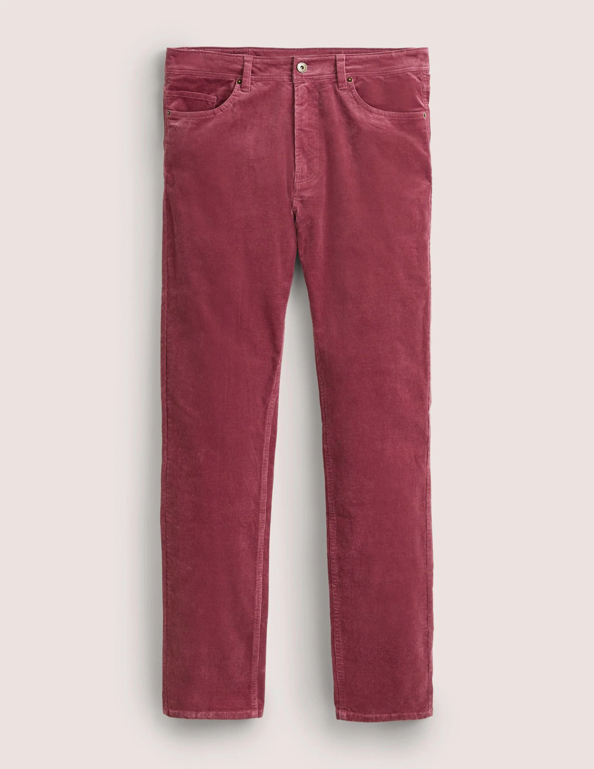 Cord Five Pocket Trouser-Berry Smoothie Purple - Image 5
