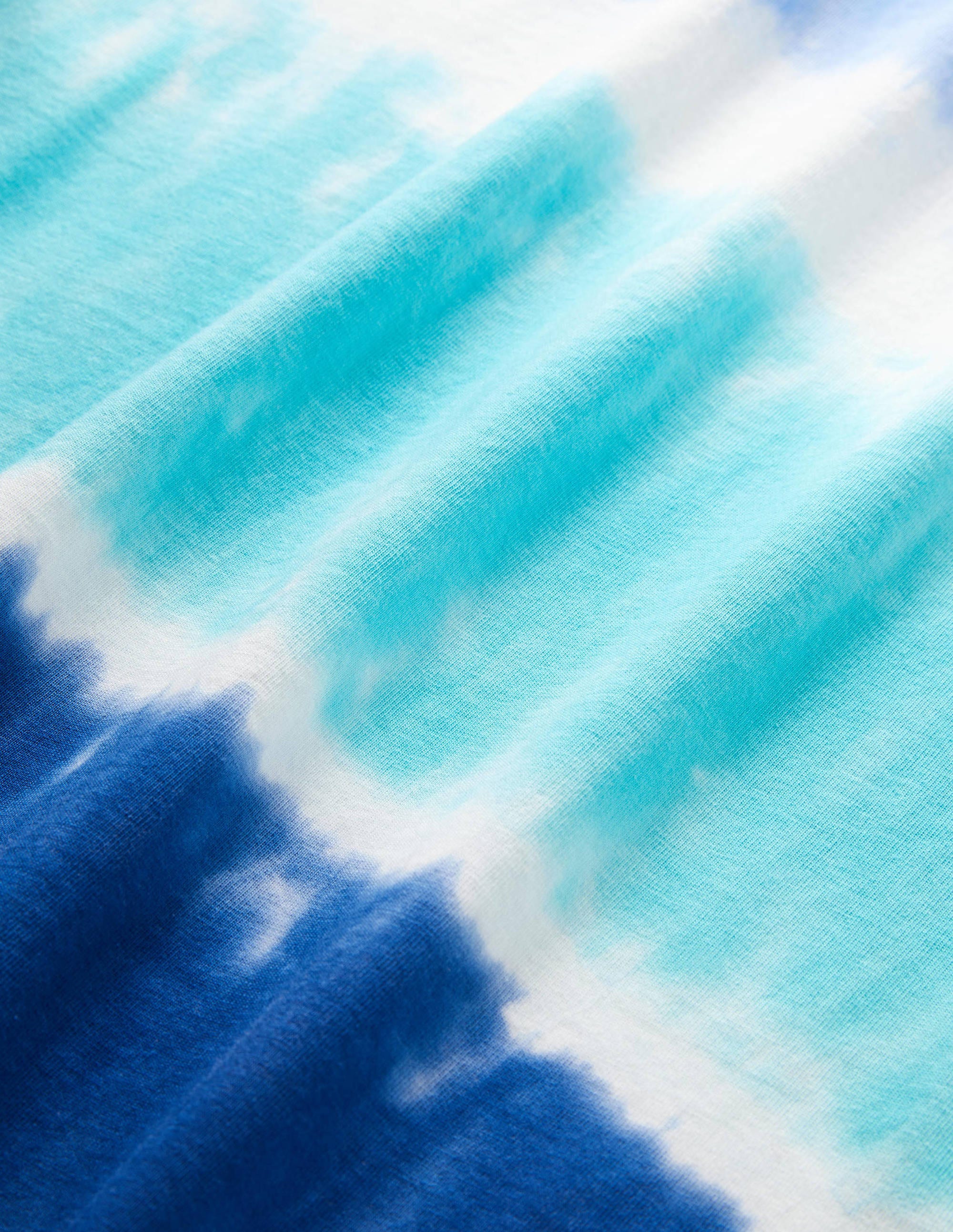 Kingston T-Shirt-Blues Dip Dye - Image 5