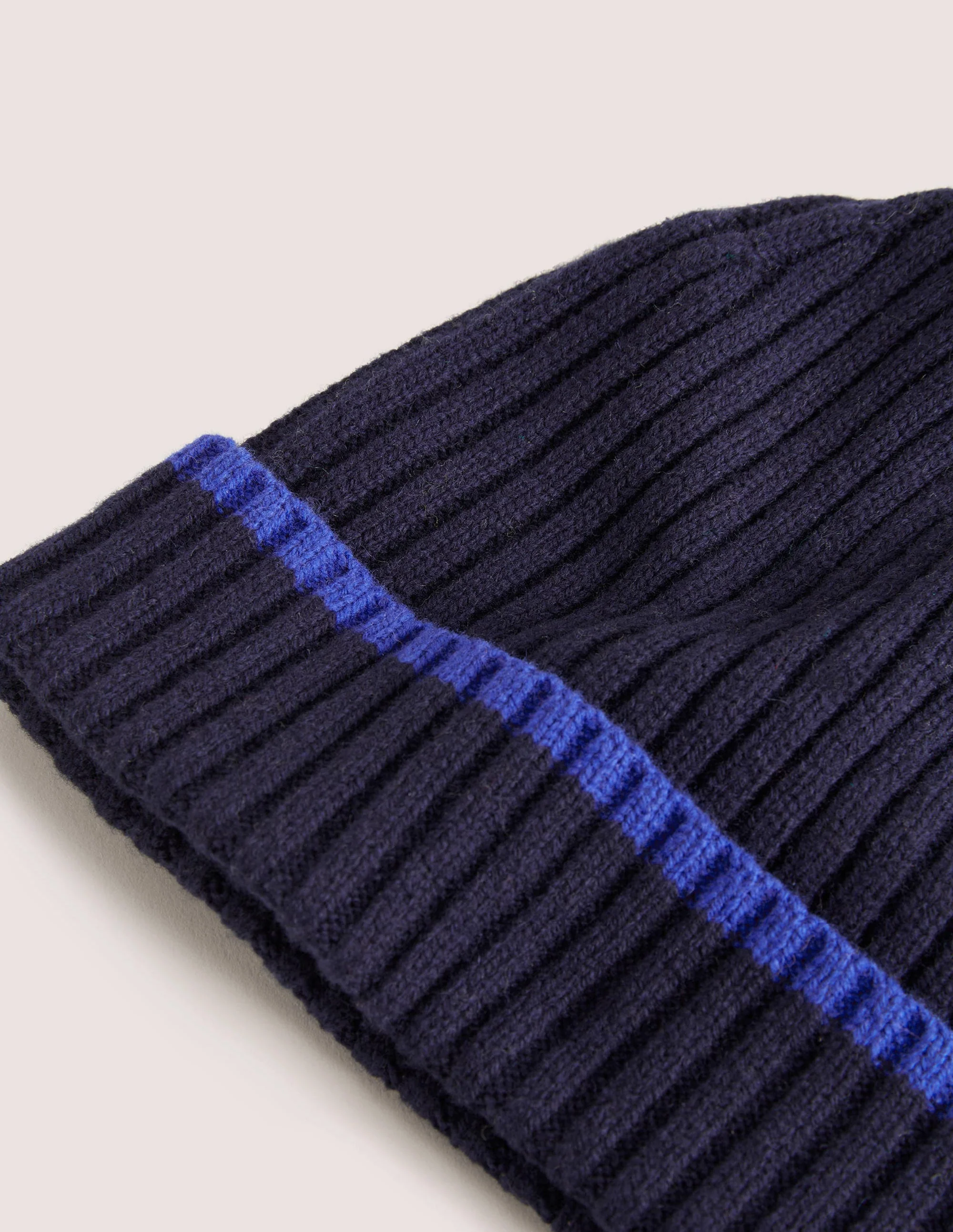 Knitted Hat-Navy - Image 2