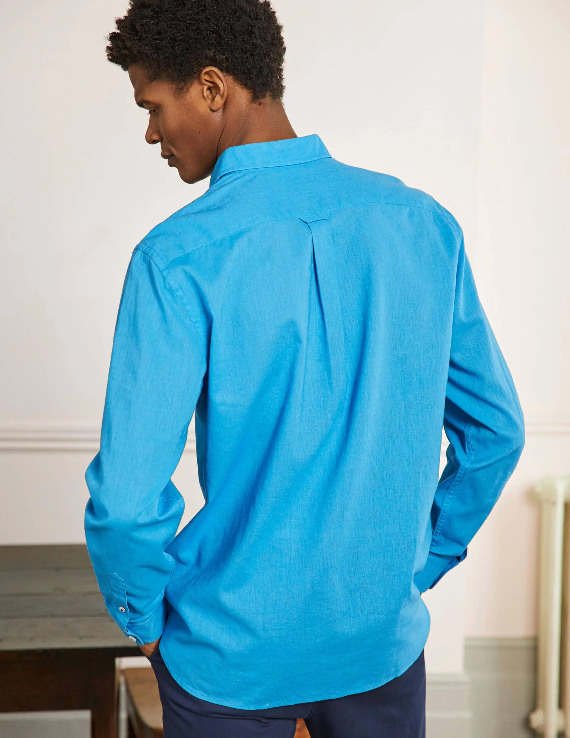 Linen Cotton Shirt-Blithe - Image 3