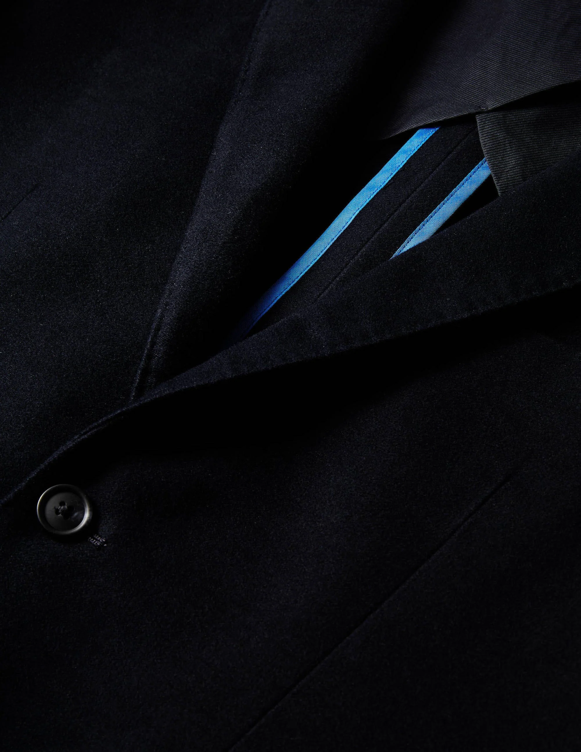 Lothbury Moleskin Blazer-Navy - Image 6
