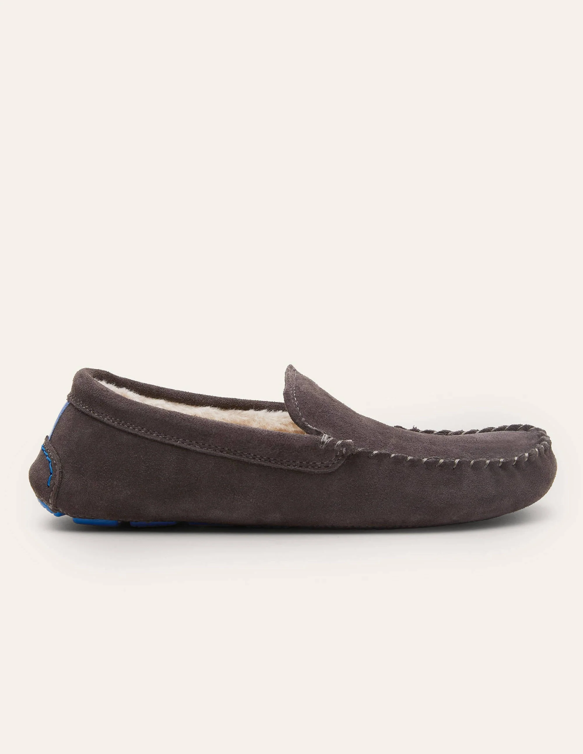Moccasin Slippers-London Grey - Image 2
