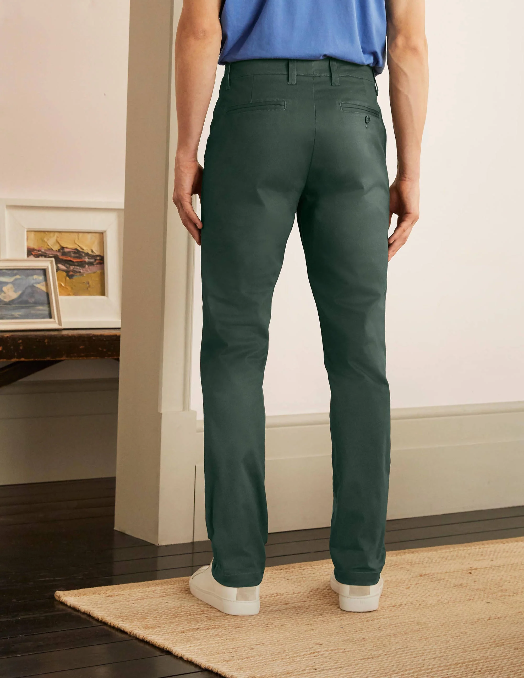 Original Slim Leg Chinos-Richmond Green - Image 3