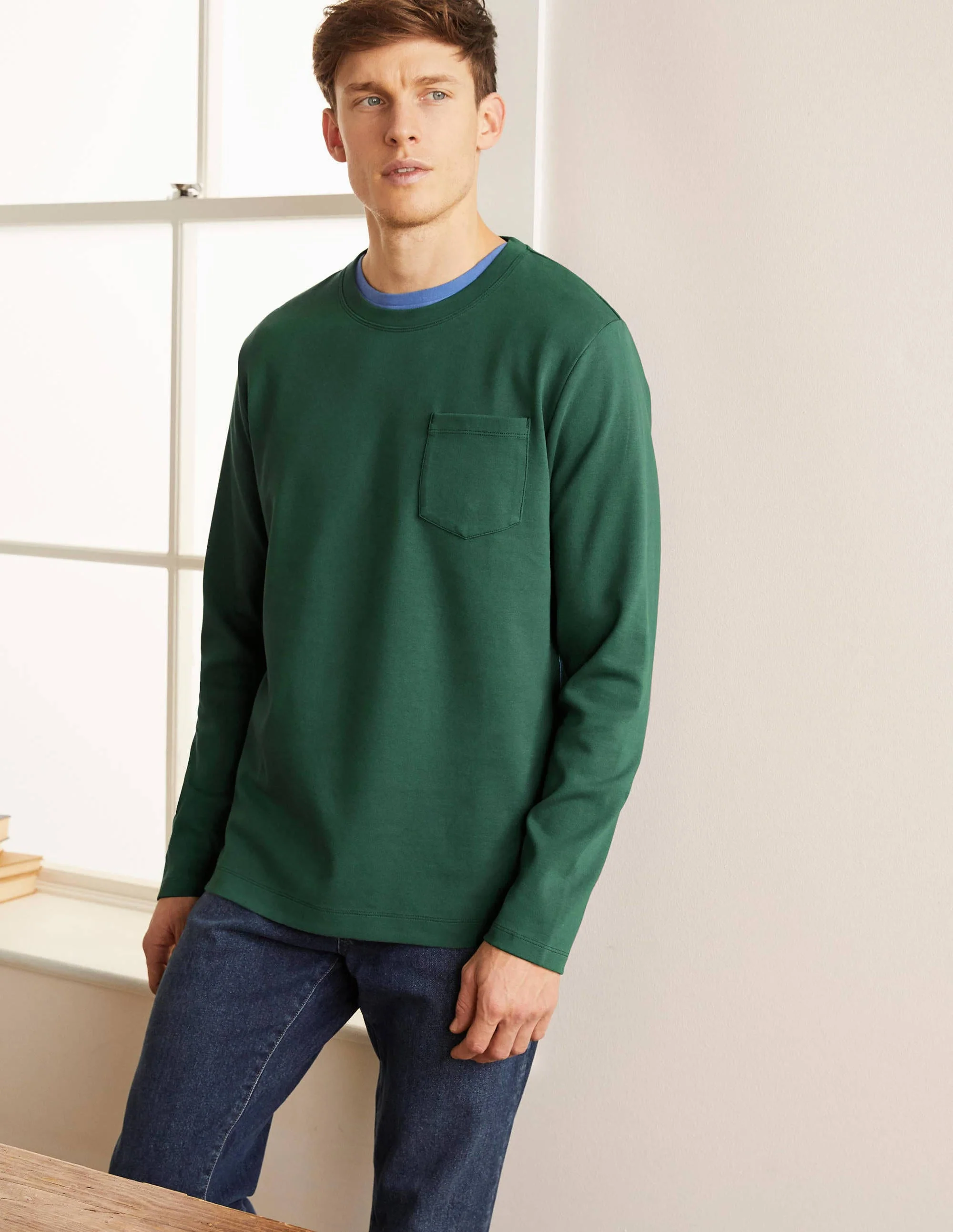 Rye Pocket Crew-Park Green