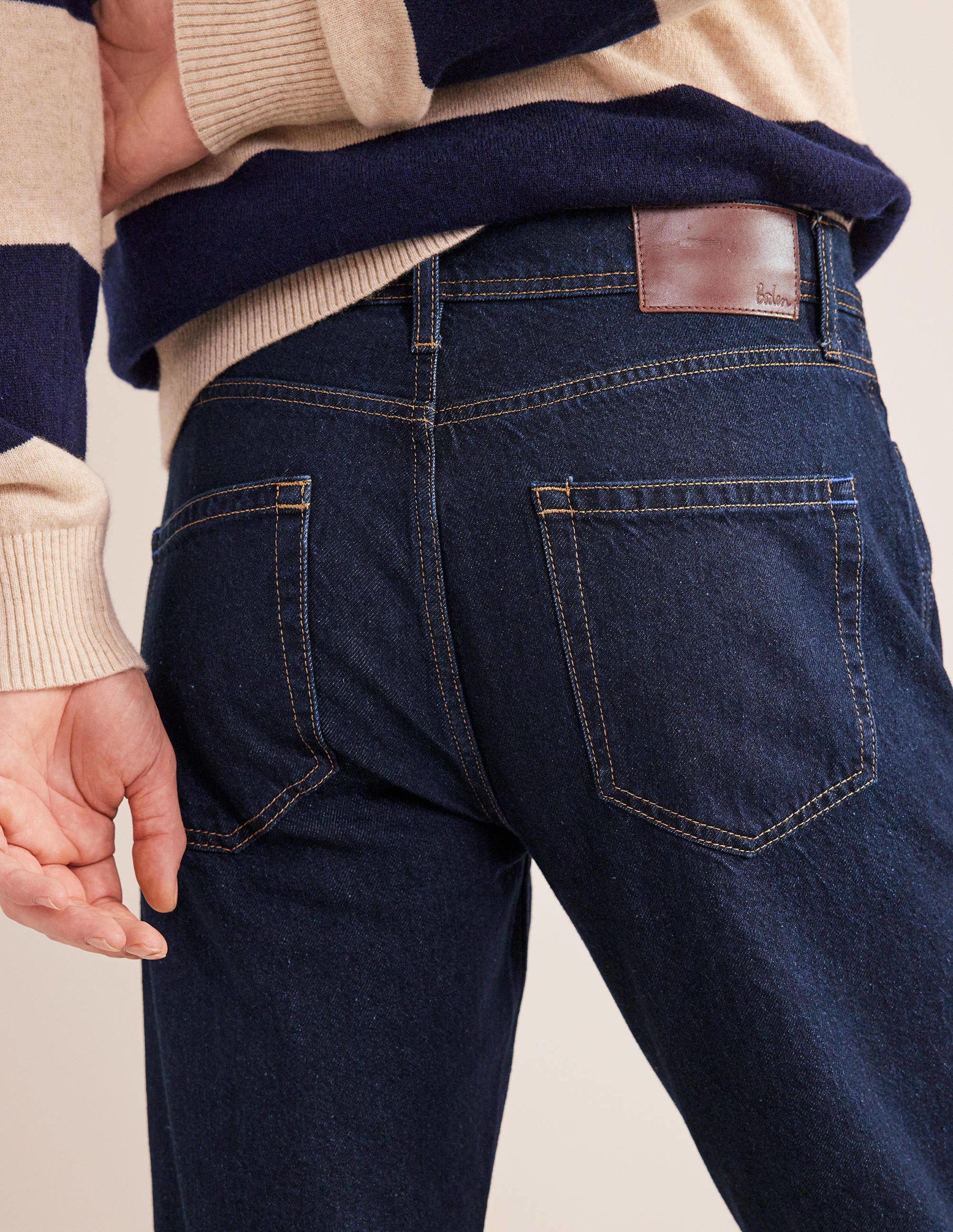 Slim Fit Jeans-Dark Rinse - Image 4