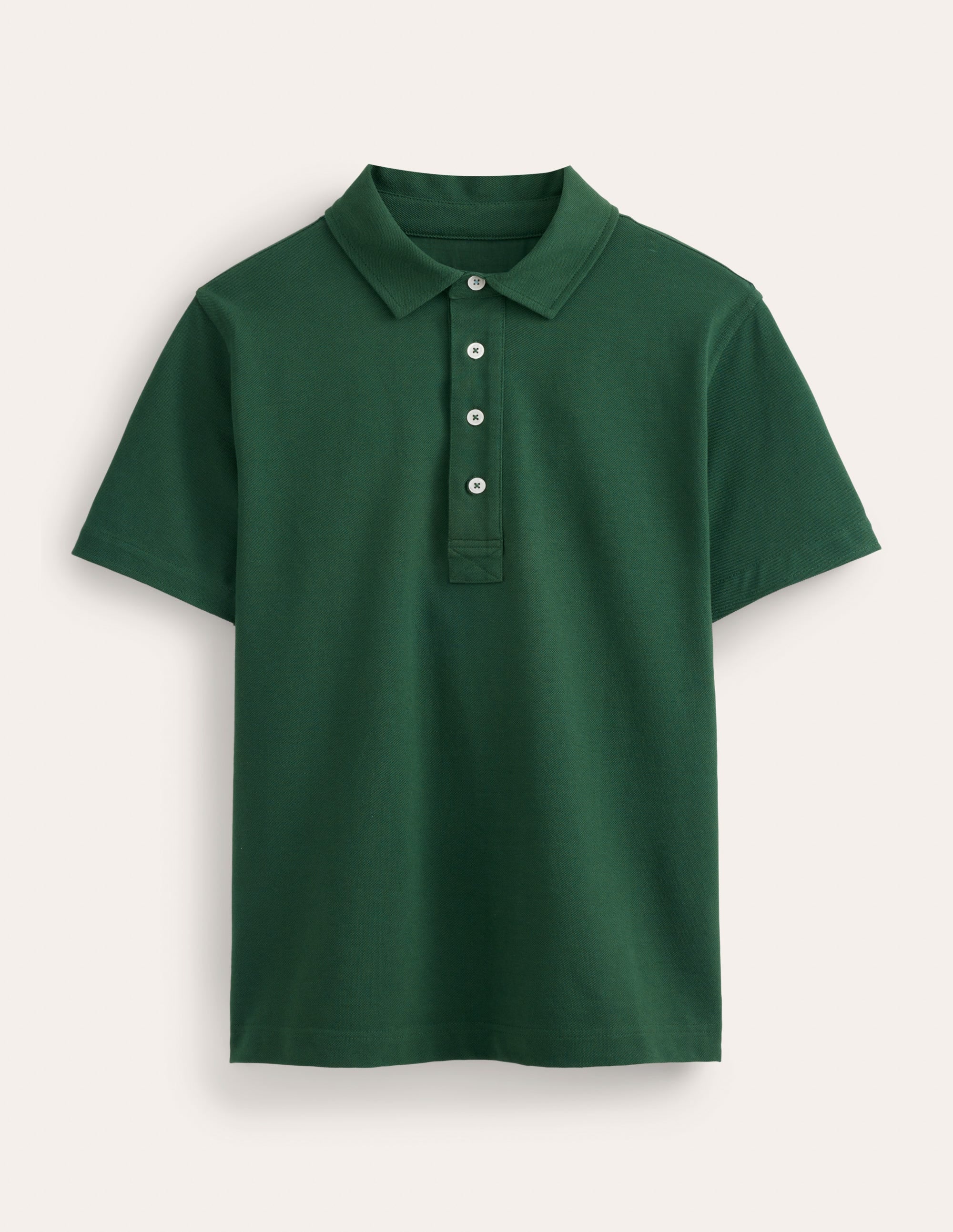 Slim Fit Piqué Polo-Palm Leaf Green - Image 5