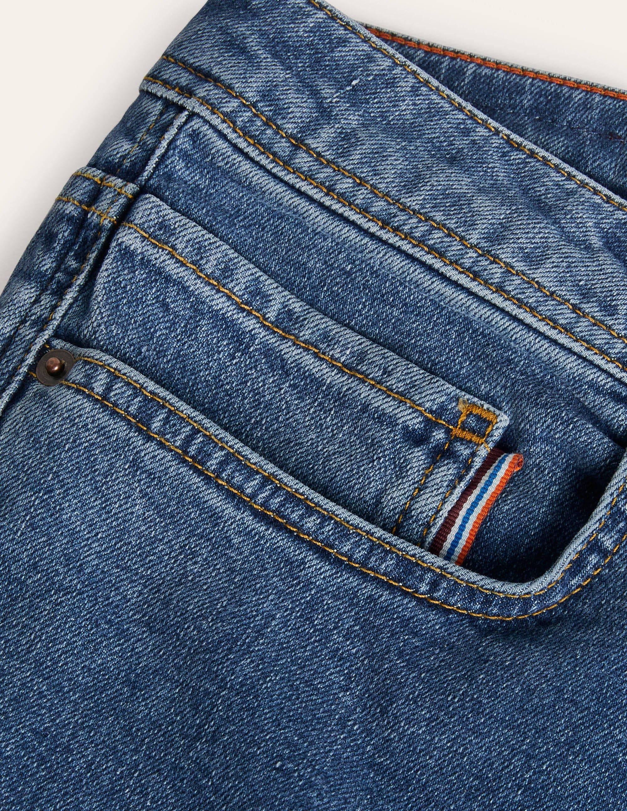 Straight Leg Jeans-Light Rinse - Image 6