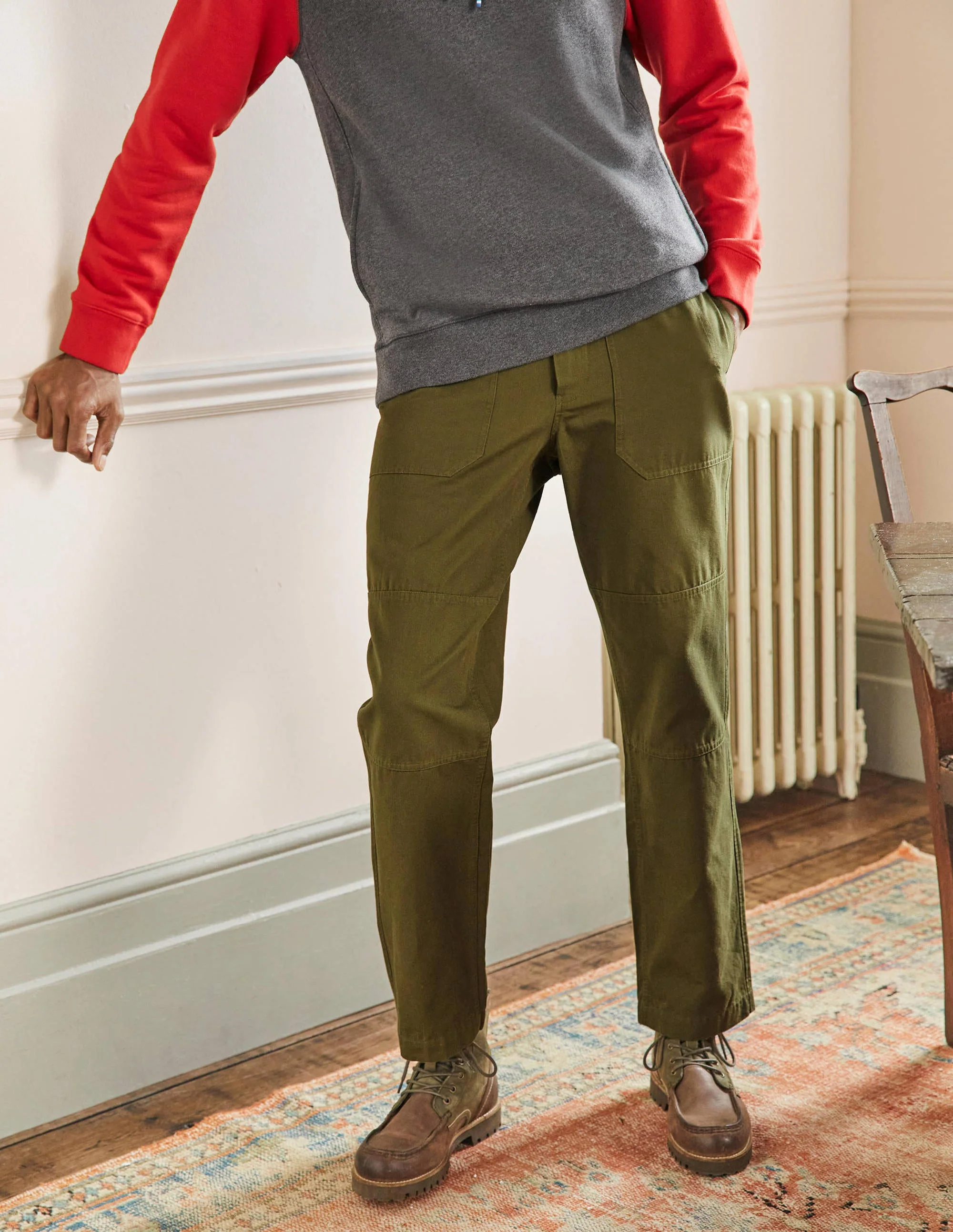 Utility Trousers-Basil - Image 4