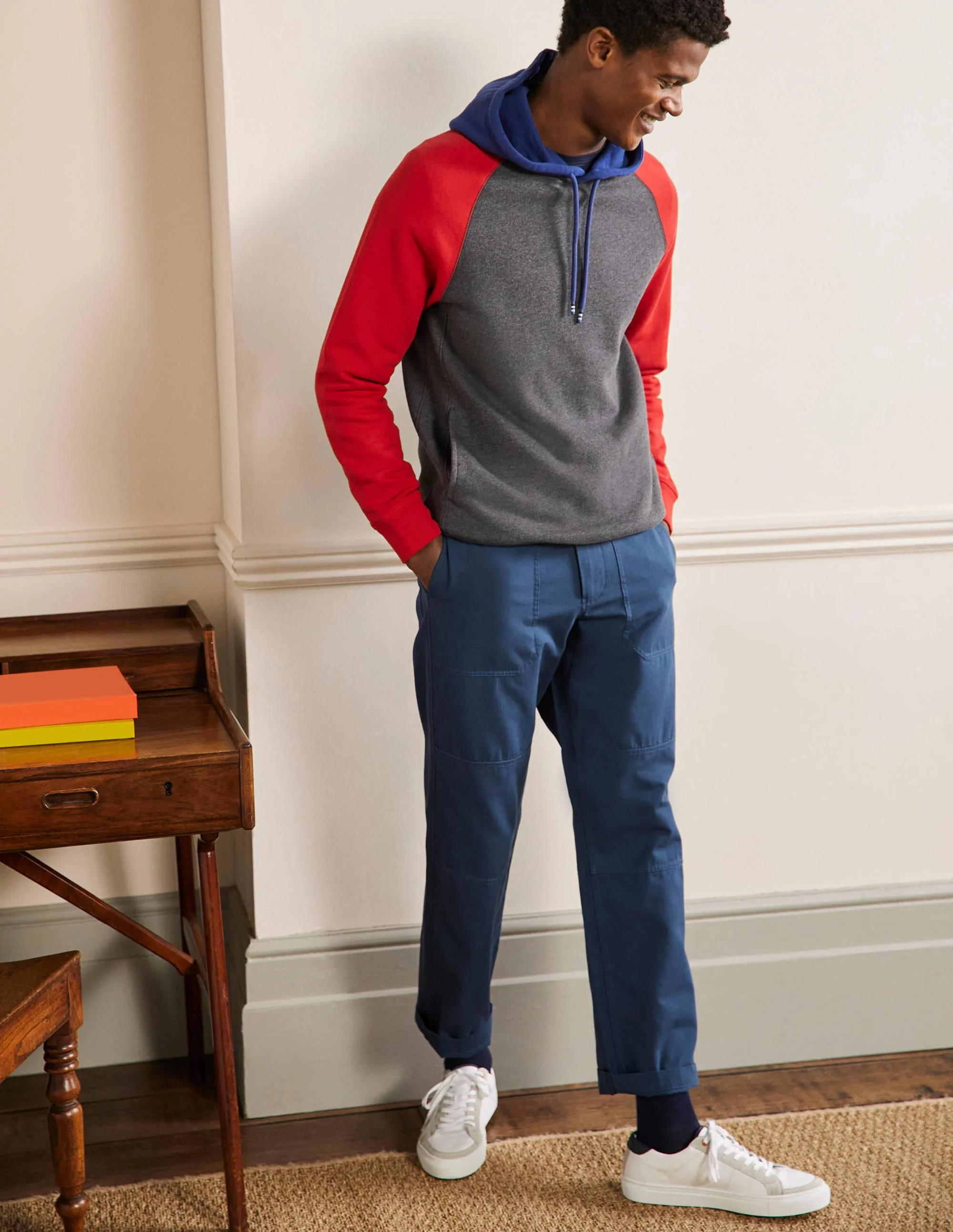 Utility Trousers-Ensign Blue
