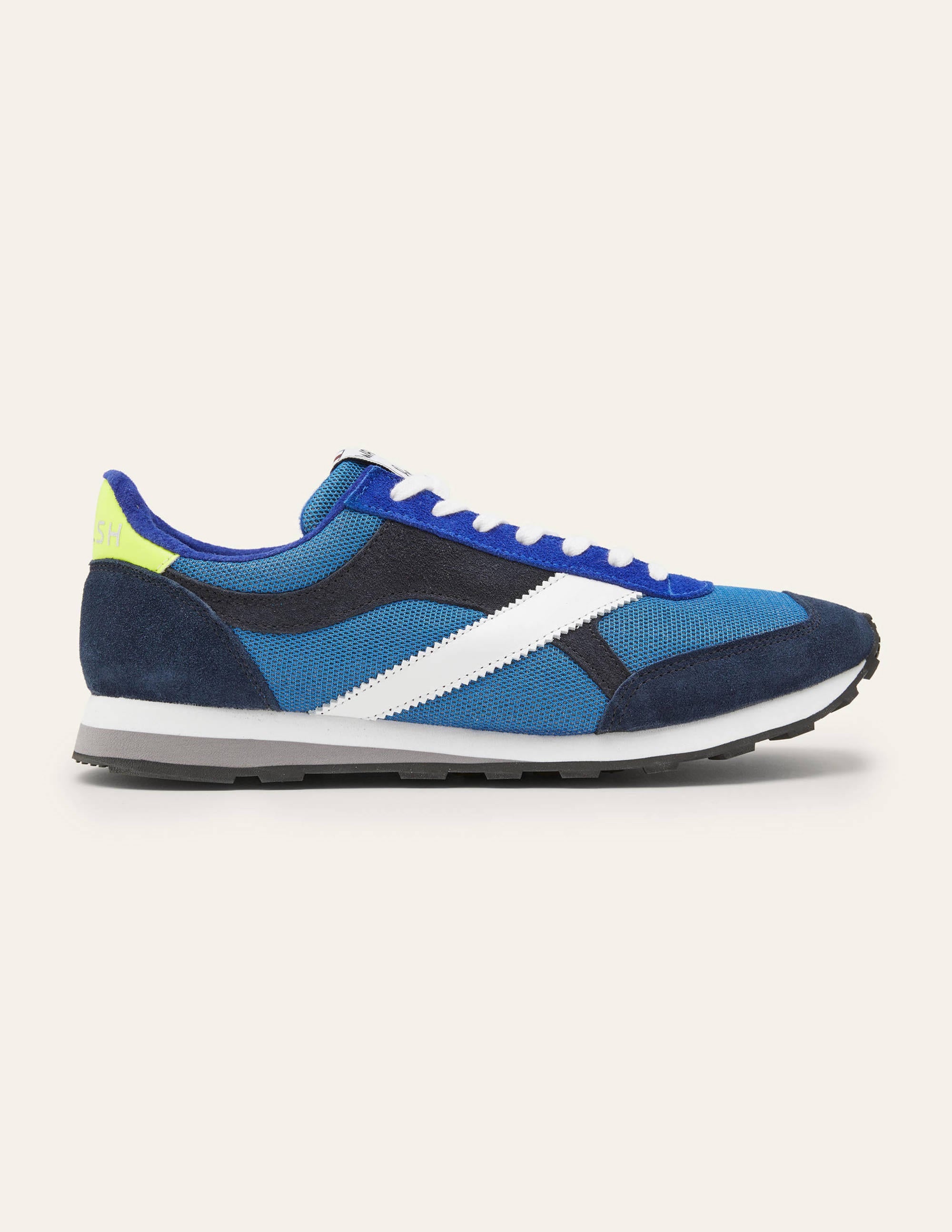 Walsh Tornado Trainers-Bold Blue/ Yellow