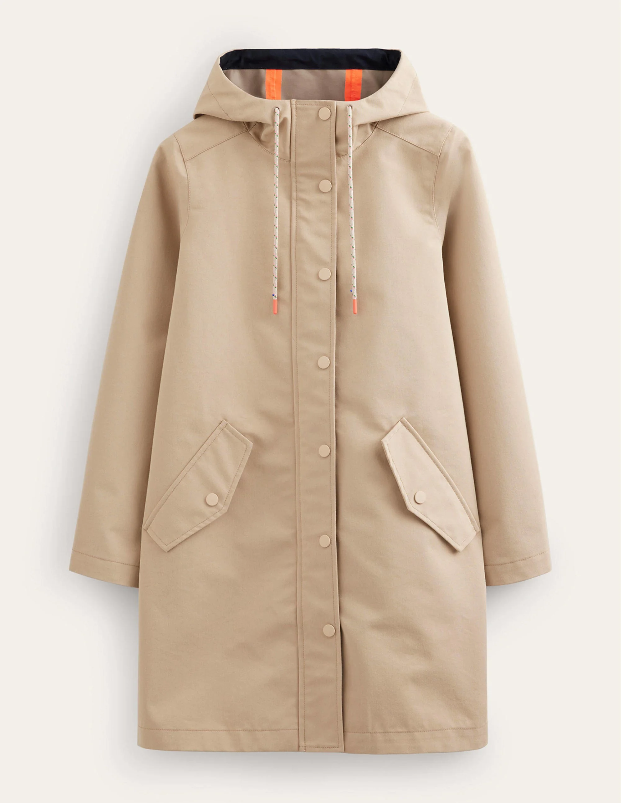 Wells Waterproof Coat-Neutral - Image 7