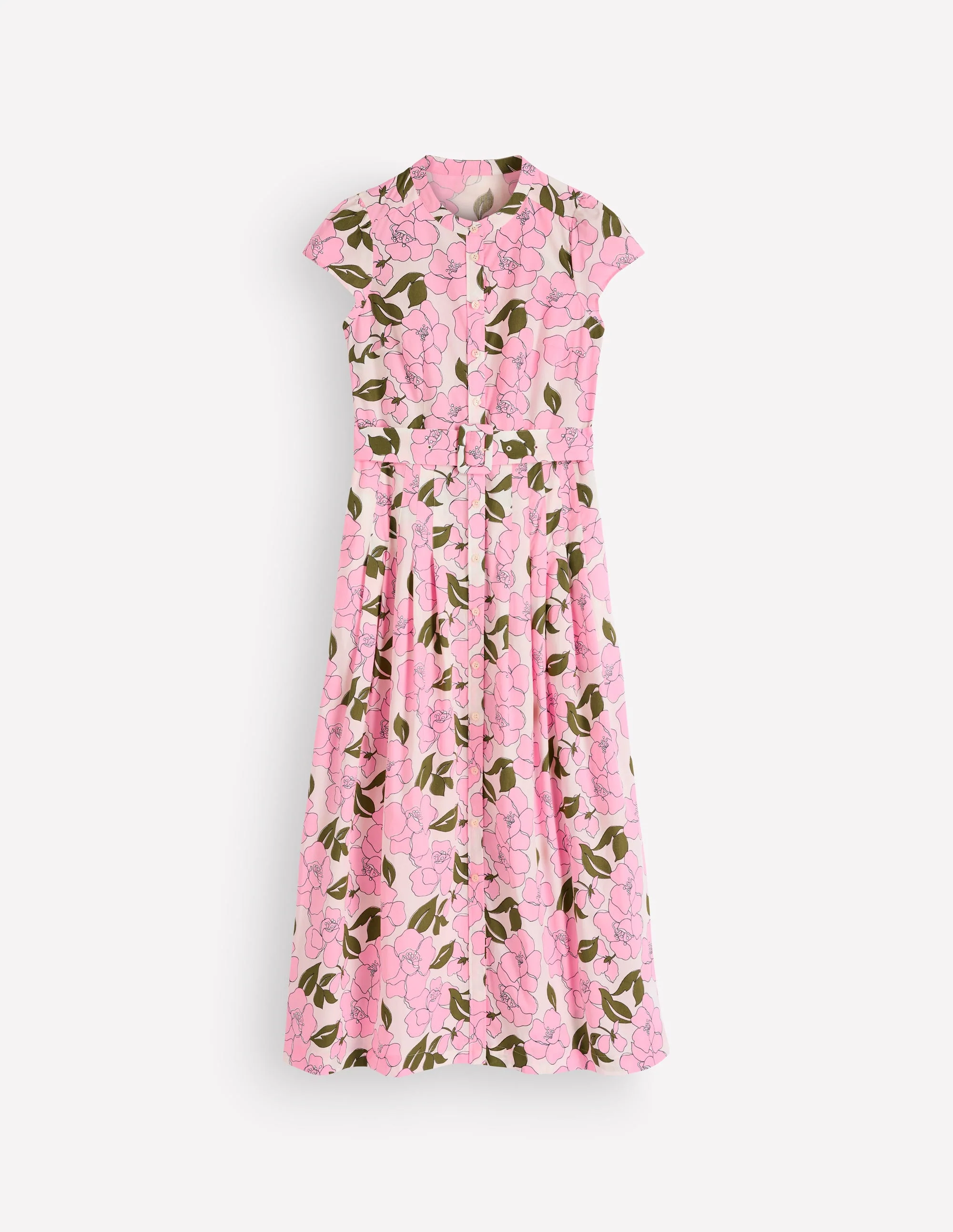 Arabella Cotton Maxi Dress-Pink Radiant Bloom - Image 8