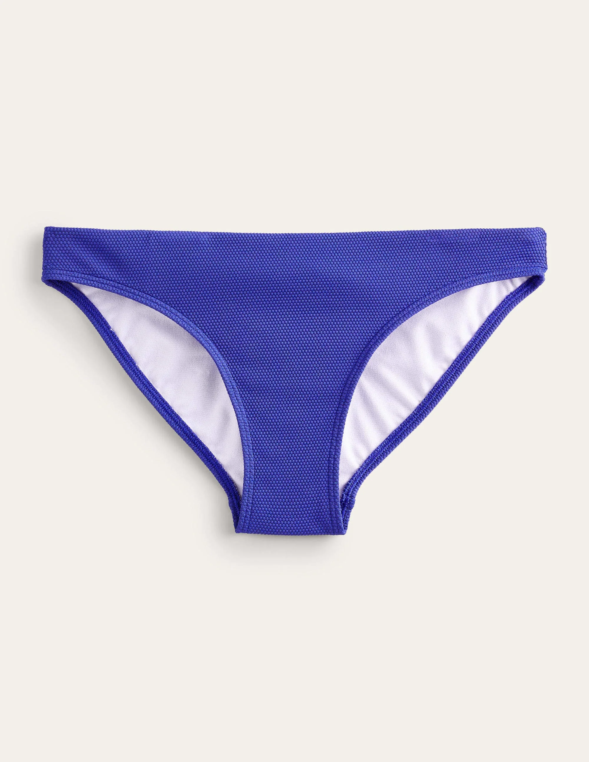 Arezzo Texture Bikini Bottoms-Cobalt Honeycomb - Image 5