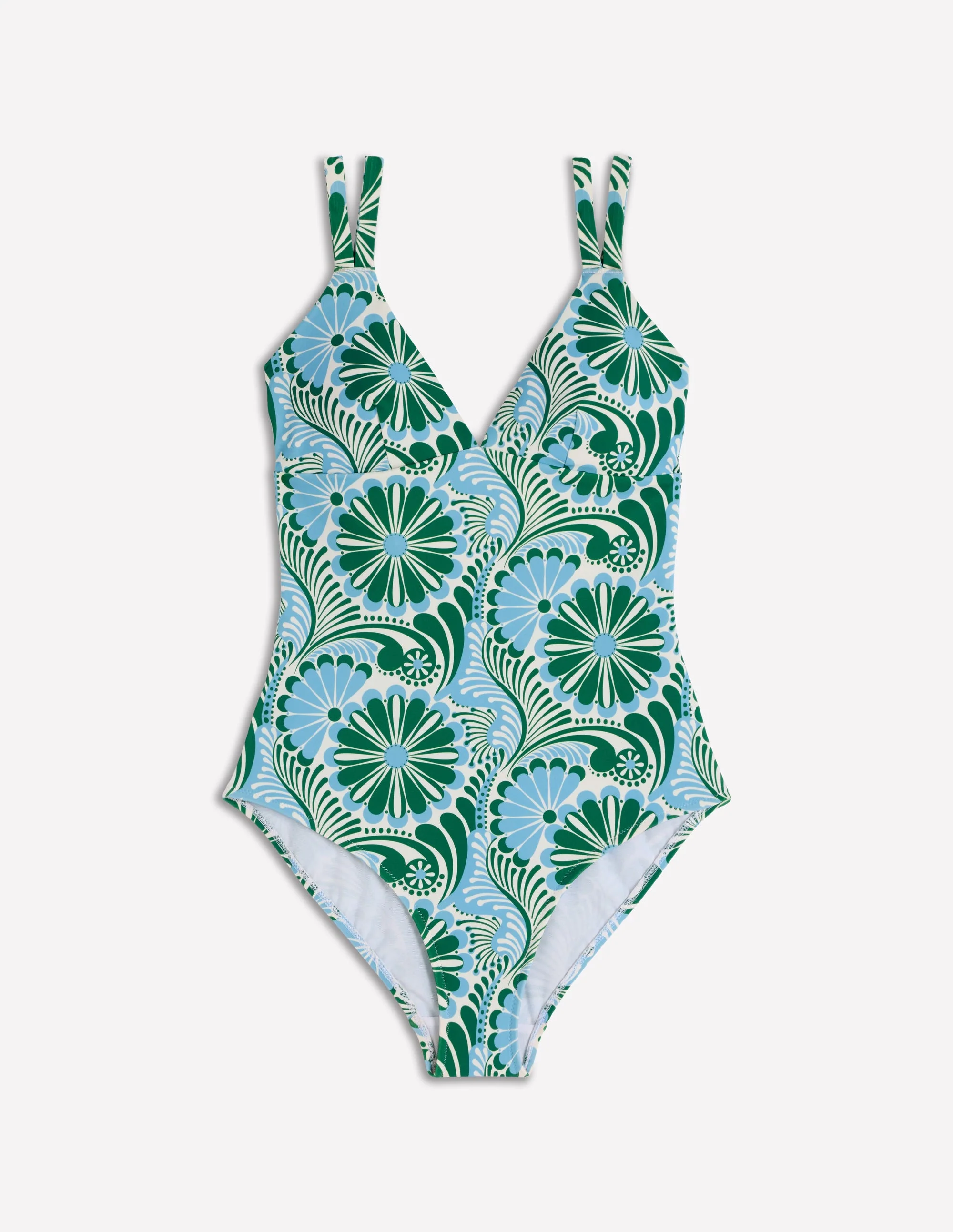 Arles Swimsuit-Air Blue, Euphoric Gardens - Image 5