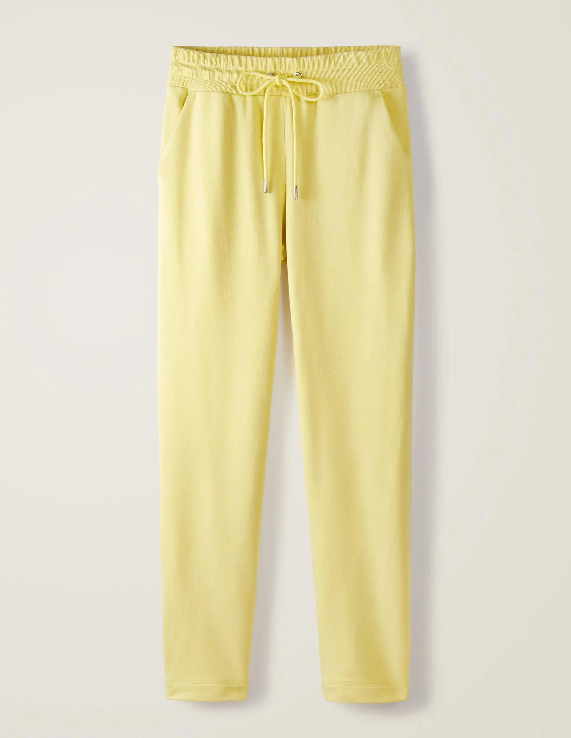 Ava Jersey Joggers-Pale Lemon - Image 5