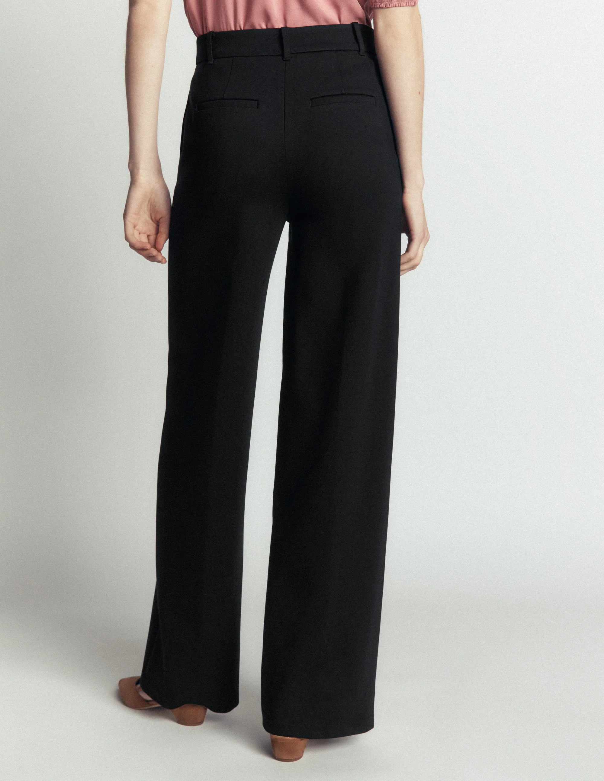 Belgravia Ponte Trousers-Black - Image 3