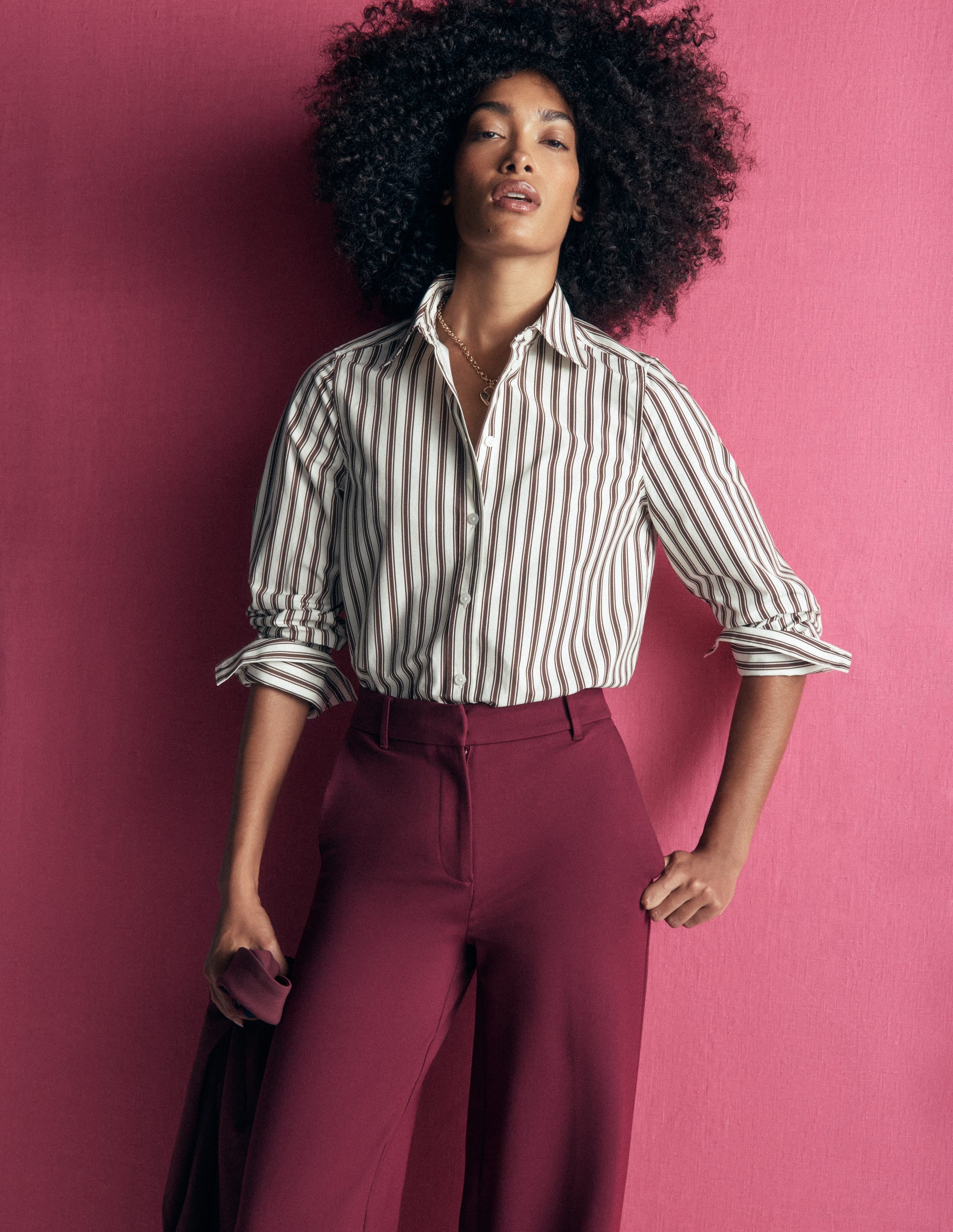 Belgravia Ponte Trousers-Deep Wisteria